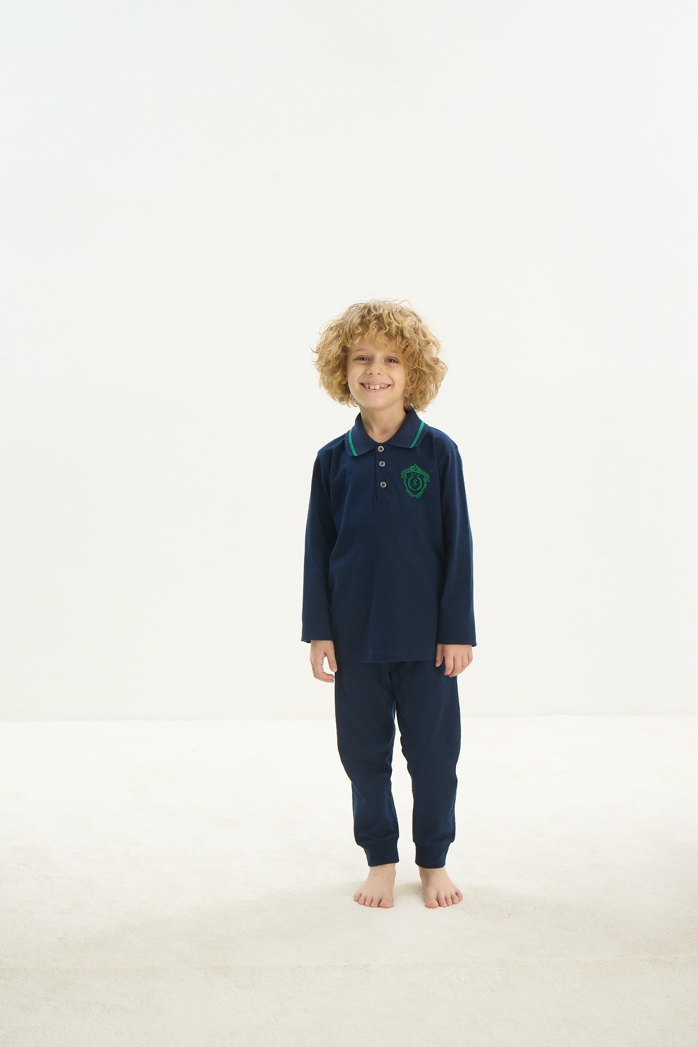 324290Erkek Çocuk Uzun Kol Polo Yaka Lacivert Pijama Takım C5T2N7O8Erkek Çocuk Uzun Kol Polo Yaka Lacivert Pijama Takım C5T2N7O8SevimPijamaPijamaSevimErkek Çocuk Uzun Kol Polo Yaka Lacivert Pijama Takım C5T2N7O8