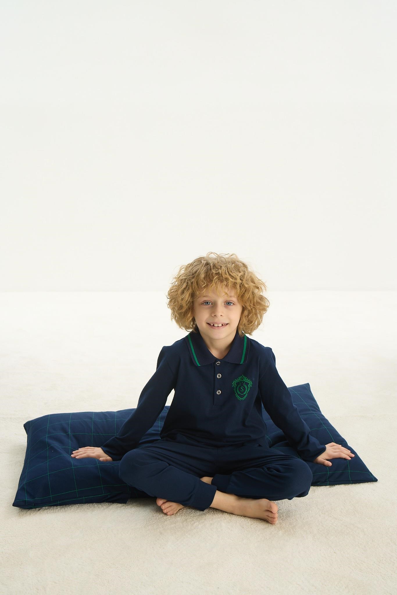 324290Erkek Çocuk Uzun Kol Polo Yaka Lacivert Pijama Takım C5T2N7O8Erkek Çocuk Uzun Kol Polo Yaka Lacivert Pijama Takım C5T2N7O8SevimPijamaPijamaSevimErkek Çocuk Uzun Kol Polo Yaka Lacivert Pijama Takım C5T2N7O8