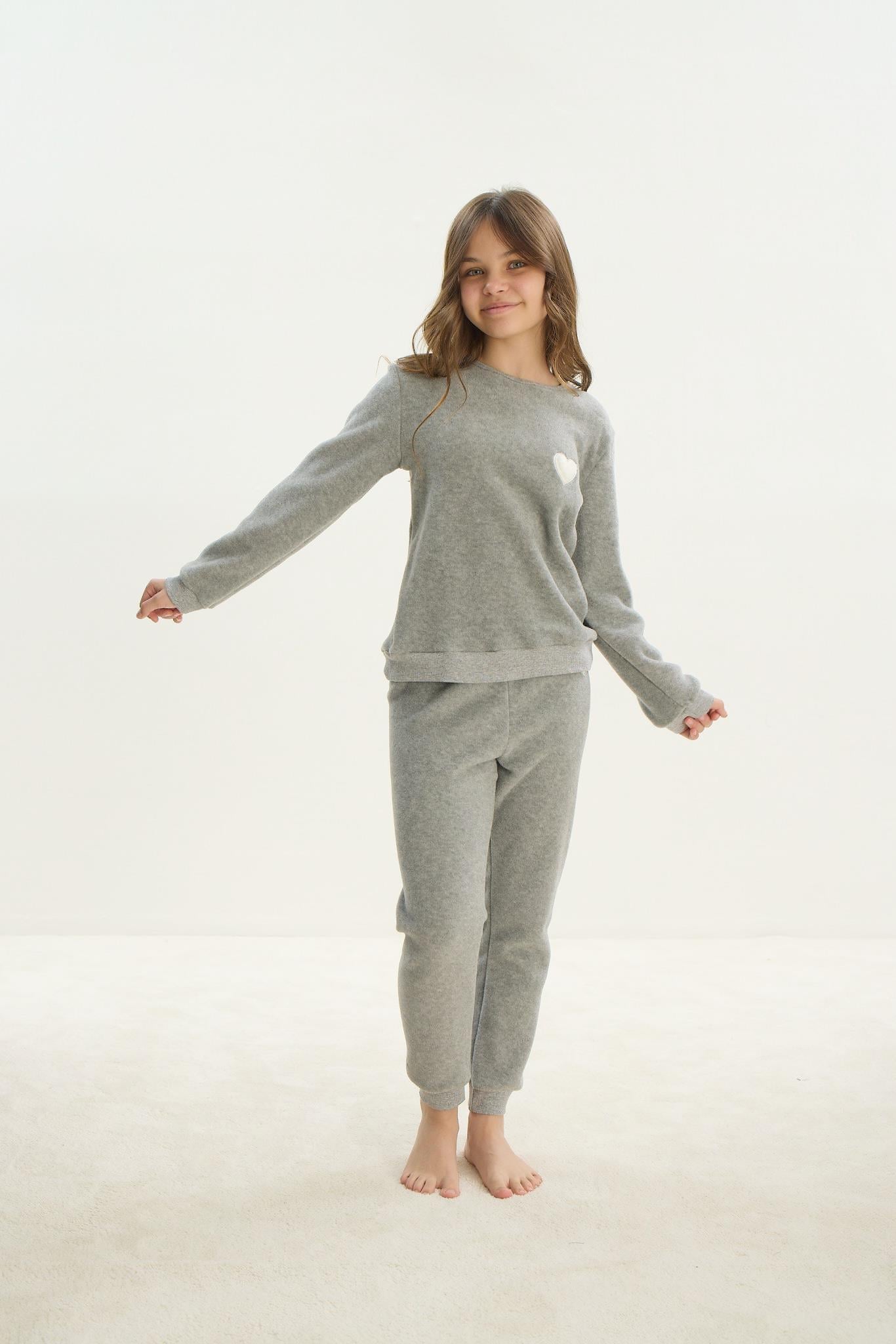 324304Kız Çocuk Garson Uzun Kol Polar Gri Melanj Pijama Takım C0T5N7O8Kız Çocuk Garson Uzun Kol Polar Gri Melanj Pijama Takım C0T5N7O8SevimPijamaPijamaSevimKız Çocuk Garson Uzun Kol Polar Gri Melanj Pijama Takım C0T5N7O8