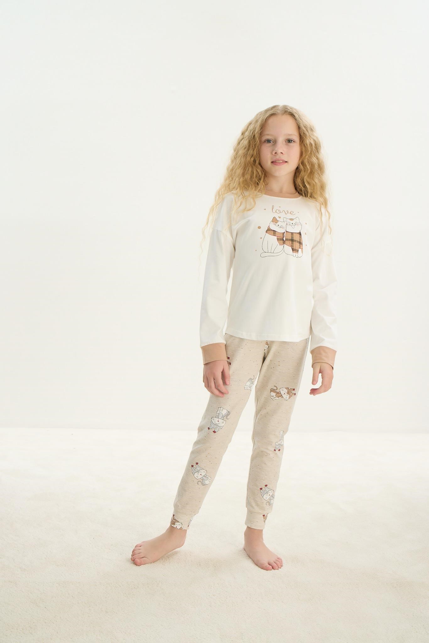 324299Kız Çocuk Uzun Kol Ekru Pijama Takım C2T4N7O8Kız Çocuk Uzun Kol Ekru Pijama Takım C2T4N7O8SevimPijamaPijamaSevimKız Çocuk Uzun Kol Ekru Pijama Takım C2T4N7O8