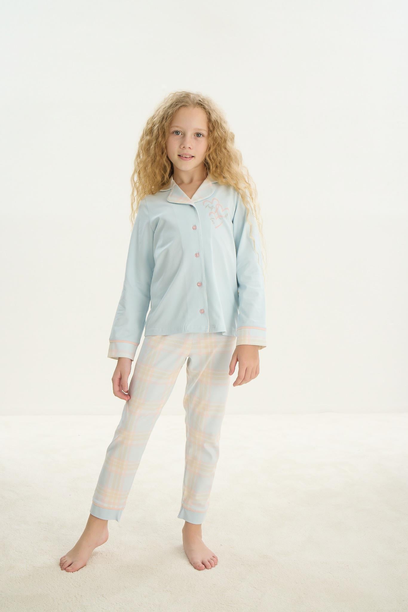 325519Kız Çocuk Uzun Kol Gömlek Yaka Önden Düğmeli Mavi Pijama Takım C3T5N7O8Kız Çocuk Uzun Kol Gömlek Yaka Önden Düğmeli Mavi Pijama Takım C3T5N7O8SevimPijamaPijamaSevimKız Çocuk Uzun Kol Gömlek Yaka Önden Düğmeli Mavi Pijama Takım C3T5N7O8
