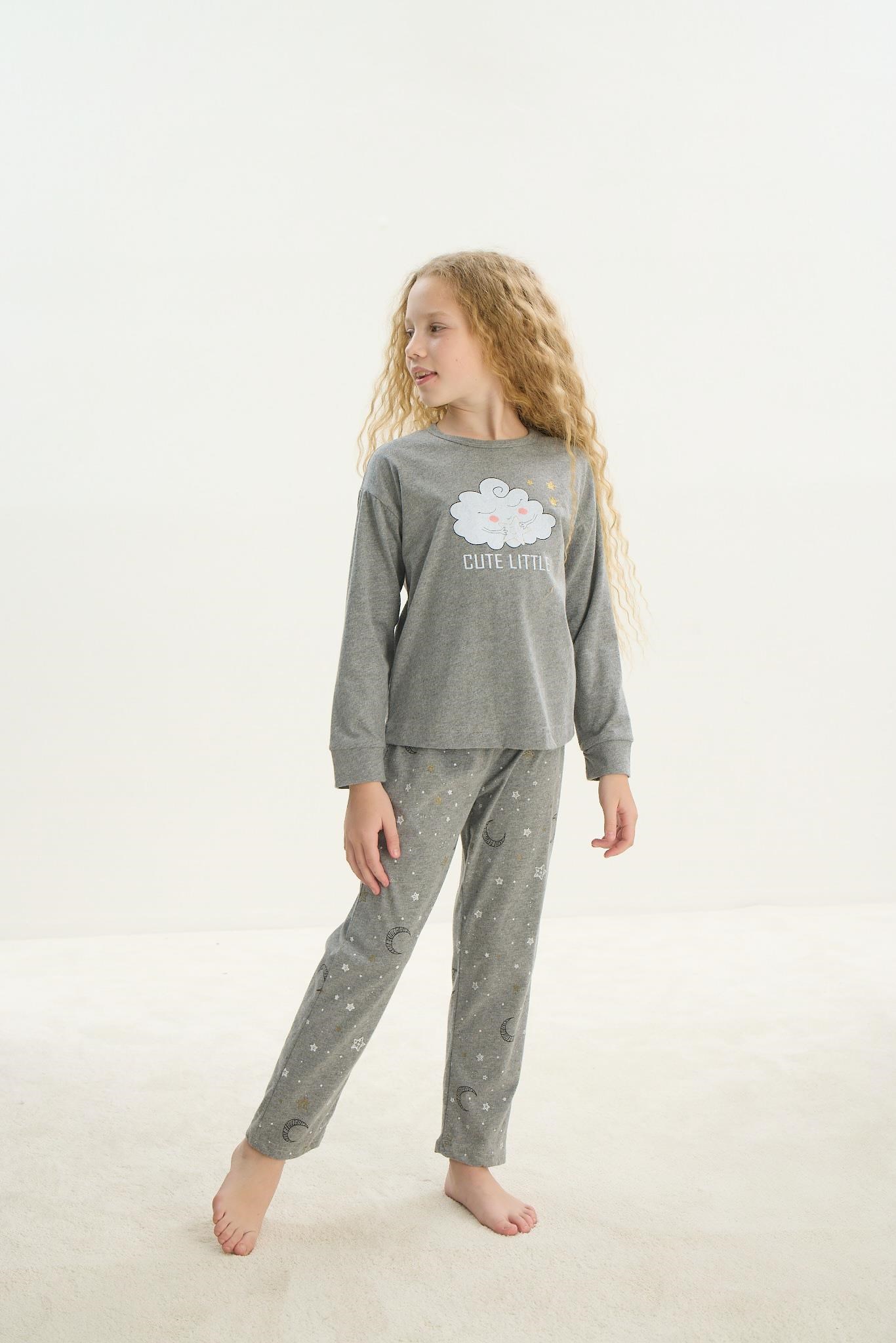 324276Kız Çocuk Uzun Kol Gri Melanj Pijama Takım C6T9N6O8Kız Çocuk Uzun Kol Gri Melanj Pijama Takım C6T9N6O8SevimPijamaPijamaSevimKız Çocuk Uzun Kol Gri Melanj Pijama Takım C6T9N6O8