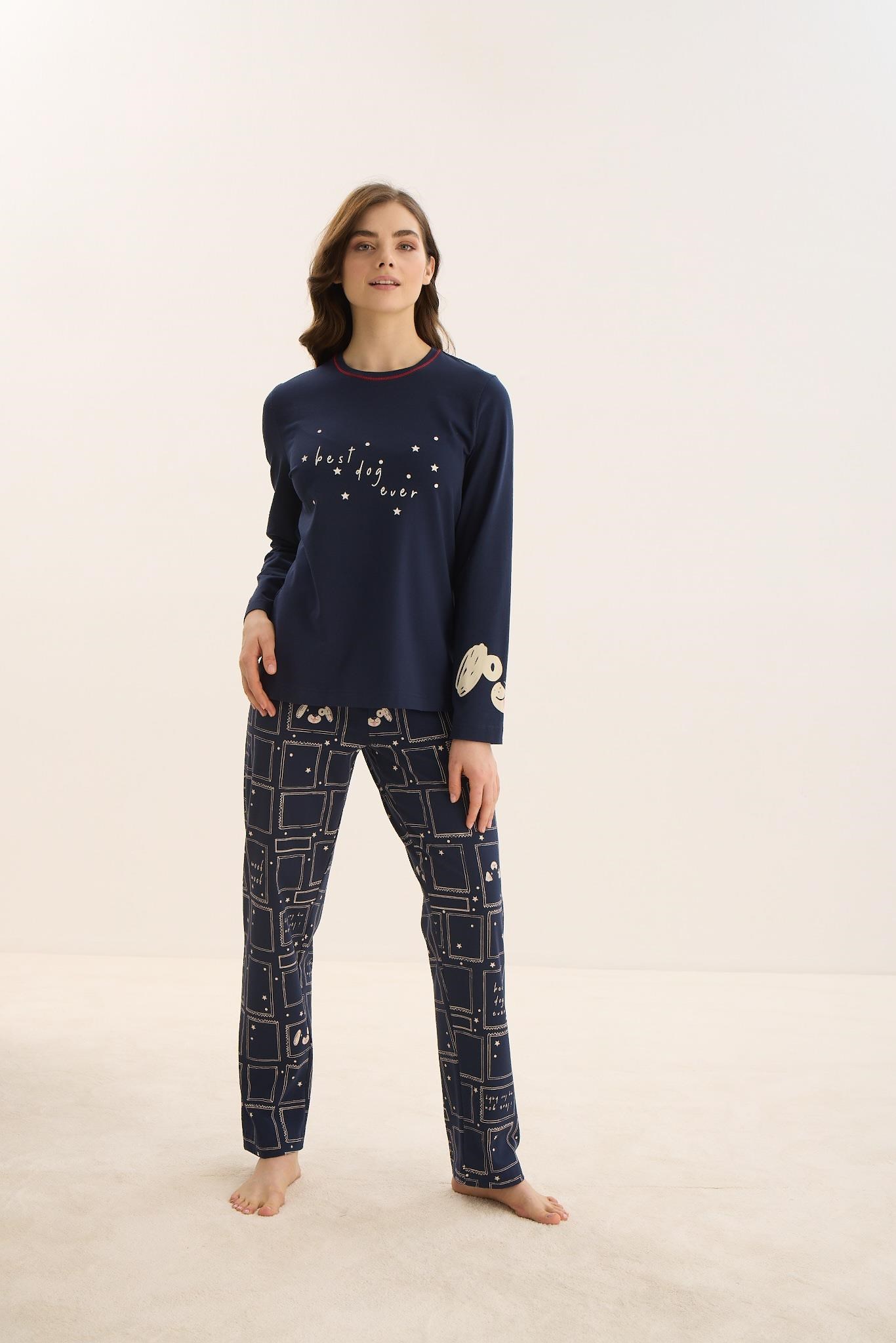 325500Kadın Uzun Kol Lacivert Pijama Takım C0T8N9O51Kadın Uzun Kol Lacivert Pijama Takım C0T8N9O51SevimUzun Kol PijamaUzun Kol PijamaSevimKadın Uzun Kol Lacivert Pijama Takım C0T8N9O51