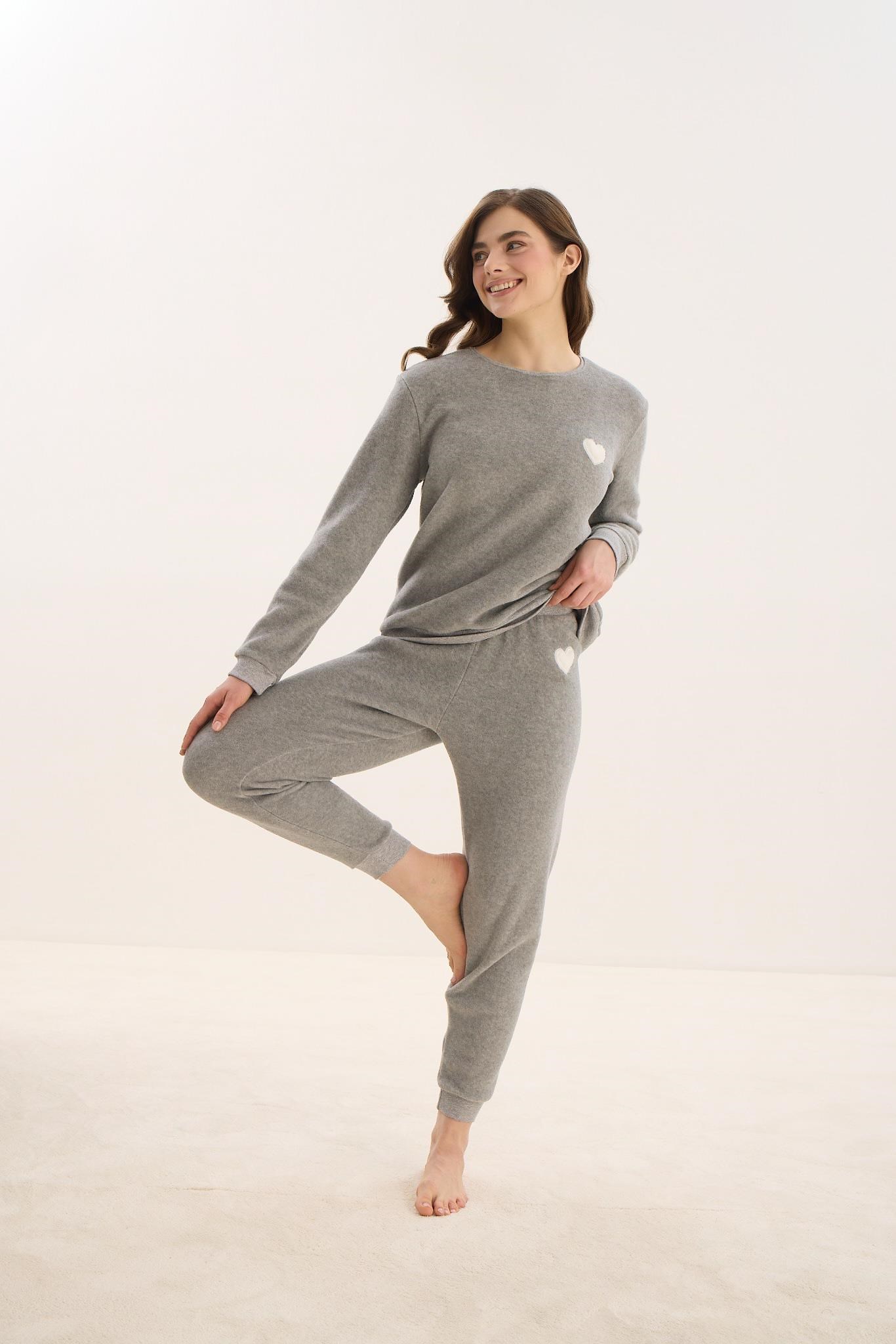 324141Kadın Uzun Kol Polar Gri Melanj Pijama Takım C1T5N1O61Kadın Uzun Kol Polar Gri Melanj Pijama Takım C1T5N1O61SevimUzun Kol PijamaUzun Kol PijamaSevimKadın Uzun Kol Polar Gri Melanj Pijama Takım C1T5N1O61