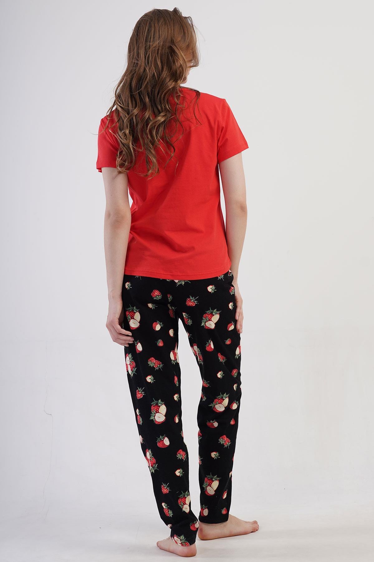 327320Kadın Büyük Beden Kısa Kol Kırmızı Pijama Takımı C6T9N0O904cotonhause.com.tr Online Alışveriş - Sezon İndirimlerini Keşfet Kadın Büyük Beden Kısa Kol Kırmızı Pijama Takımı C6T9N0O904Büyük BedenVienettaKadın Büyük Beden Kısa Kol Kırmızı Pijama Takımı C6T9N0O904