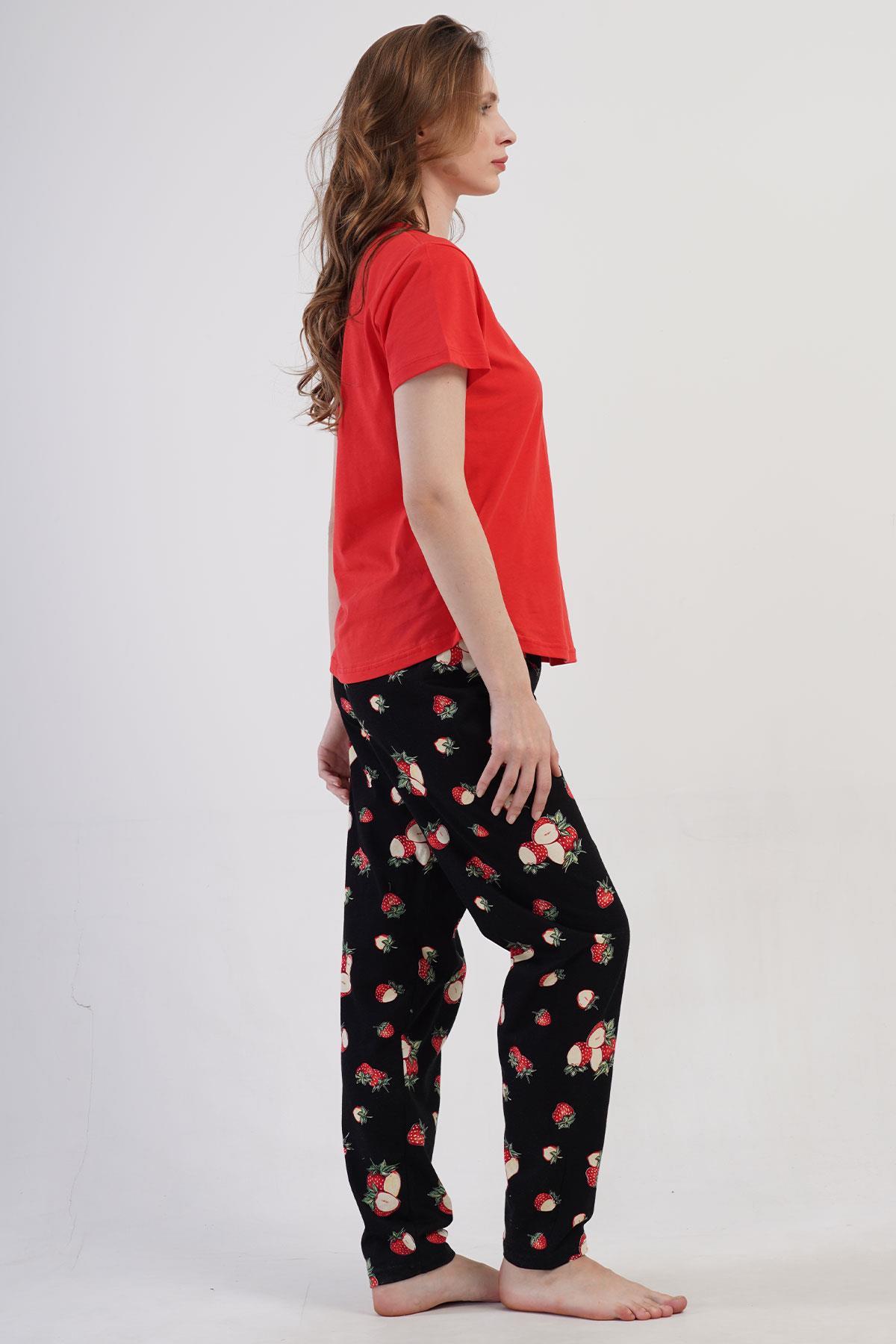 327320Kadın Büyük Beden Kısa Kol Kırmızı Pijama Takımı C6T9N0O904cotonhause.com.tr Online Alışveriş - Sezon İndirimlerini Keşfet Kadın Büyük Beden Kısa Kol Kırmızı Pijama Takımı C6T9N0O904Büyük BedenVienettaKadın Büyük Beden Kısa Kol Kırmızı Pijama Takımı C6T9N0O904