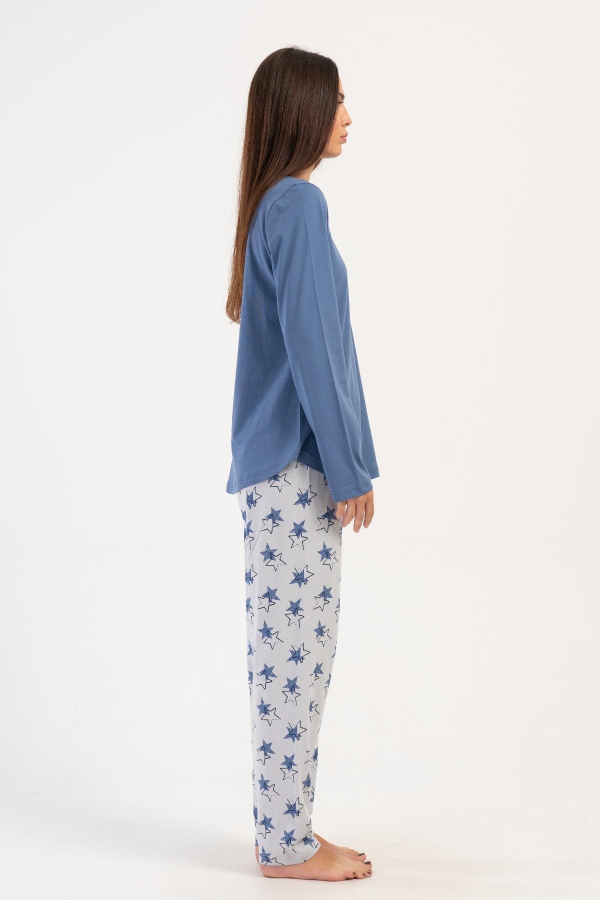 326127Kadın Büyük Beden Uzun Kol Mavi Pijama Takım C7T7N1O304Kadın Büyük Beden Uzun Kol Mavi Pijama Takım C7T7N1O304VienettaBüyük BedenBüyük BedenVienettaKadın Büyük Beden Uzun Kol Mavi Pijama Takım C7T7N1O304