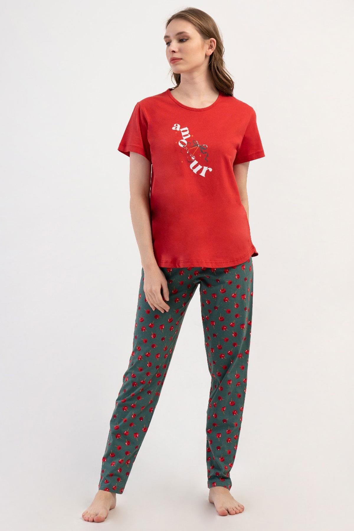 327291Kadın Büyük Beden Kısa Kol Kırmızı Pijama Takım %100 PAMUK C5T0N2O804cotonhause.com.tr Online Alışveriş - Sezon İndirimlerini Keşfet Kadın Büyük Beden Kısa Kol Kırmızı Pijama Takım %100 PAMUK C5T0N2O804Kısa Kol / Askılı PijamaVienettaKadın Büyük Beden Kısa Kol Kırmızı Pijama Takım %100 PAMUK C5T0N2O804