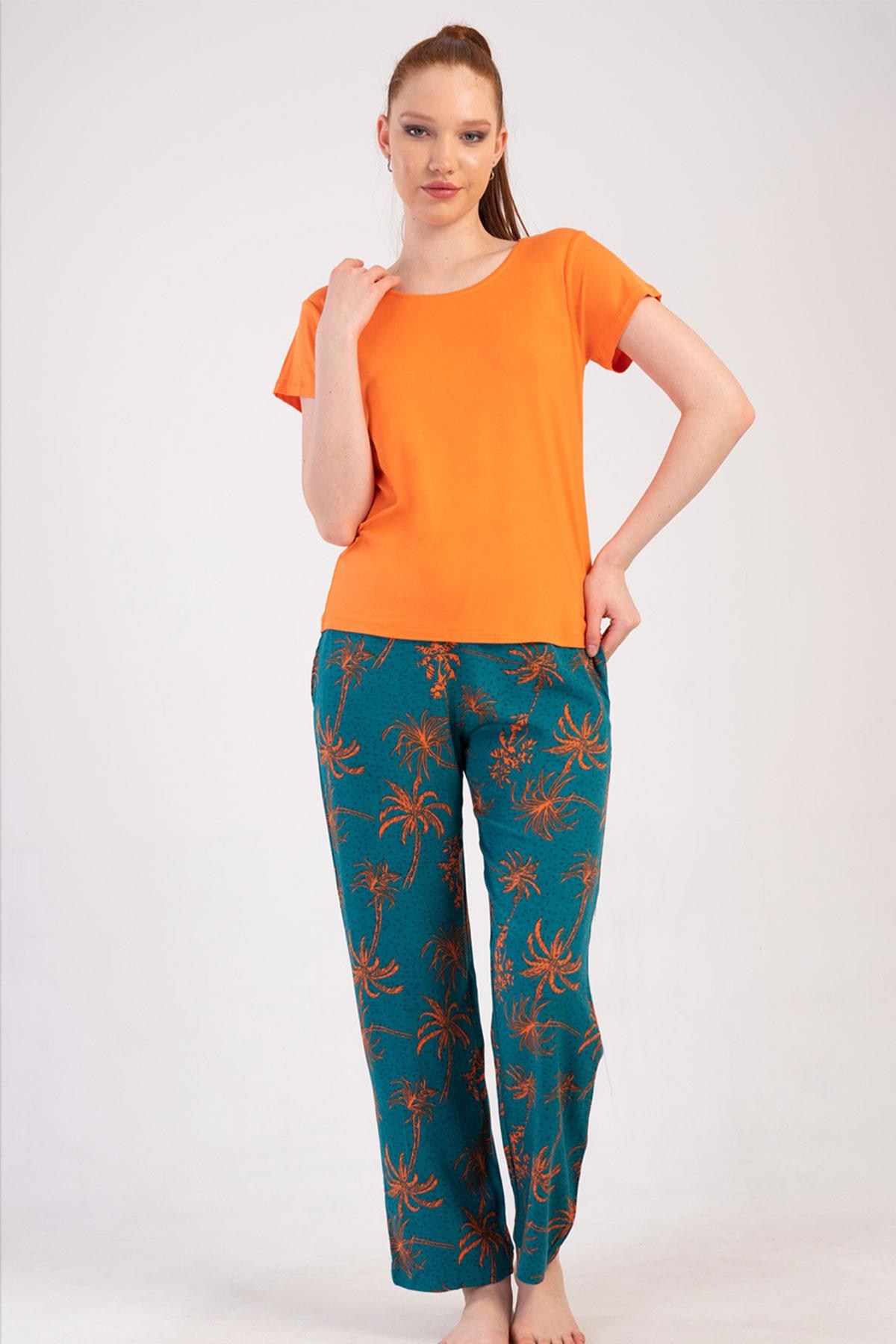 328005Kadın Kısa Kol Oranj Pijama Takımı C8T4N0O014cotonhause.com.tr Online Alışveriş - Sezon İndirimlerini Keşfet Kadın Kısa Kol Oranj Pijama Takımı C8T4N0O014Kısa Kol / Askılı PijamaVienettaKadın Kısa Kol Oranj Pijama Takımı C8T4N0O014
