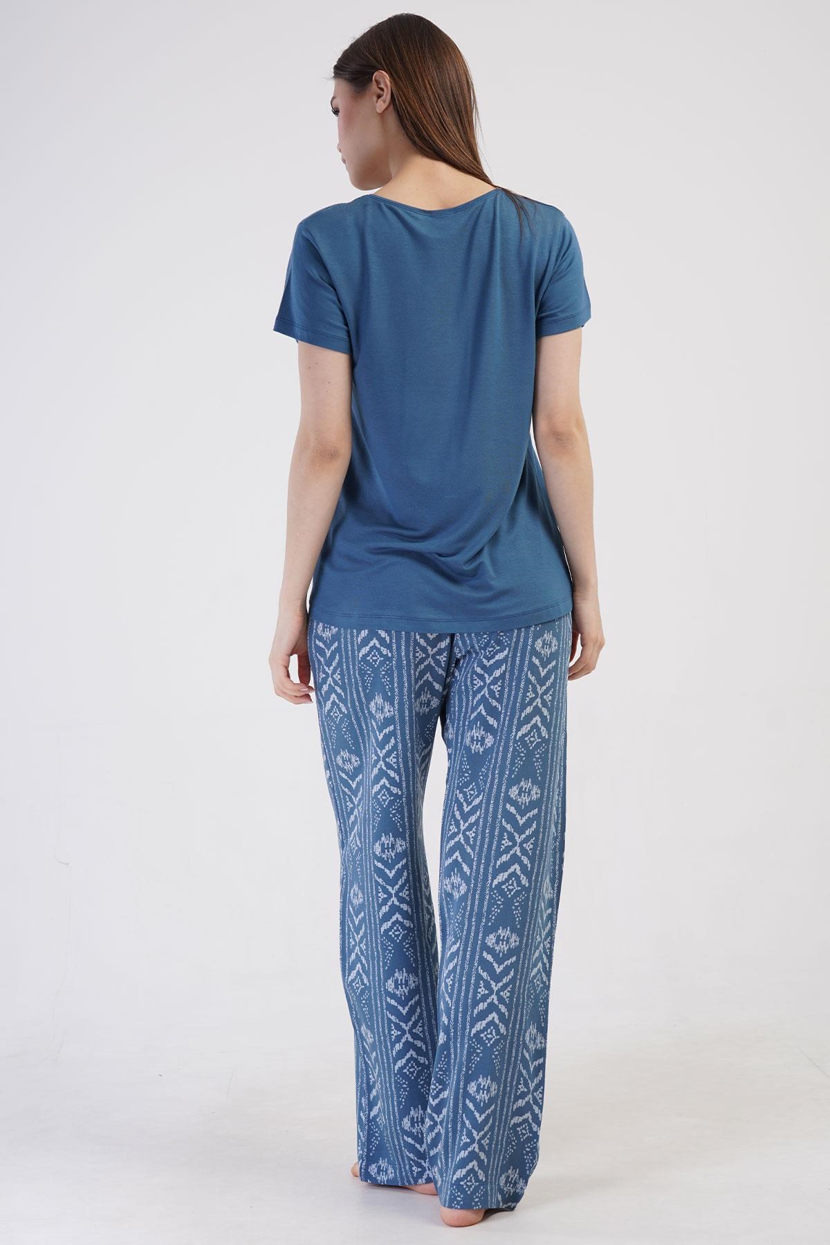 327338Kadın Kısa Kol İndigo Pijama Takımı C7T4N0O014Kadın Kısa Kol İndigo Pijama Takımı C7T4N0O014VienettaKısa Kol / Askılı PijamaKısa Kol / Askılı PijamaVienettaKadın Kısa Kol İndigo Pijama Takımı C7T4N0O014