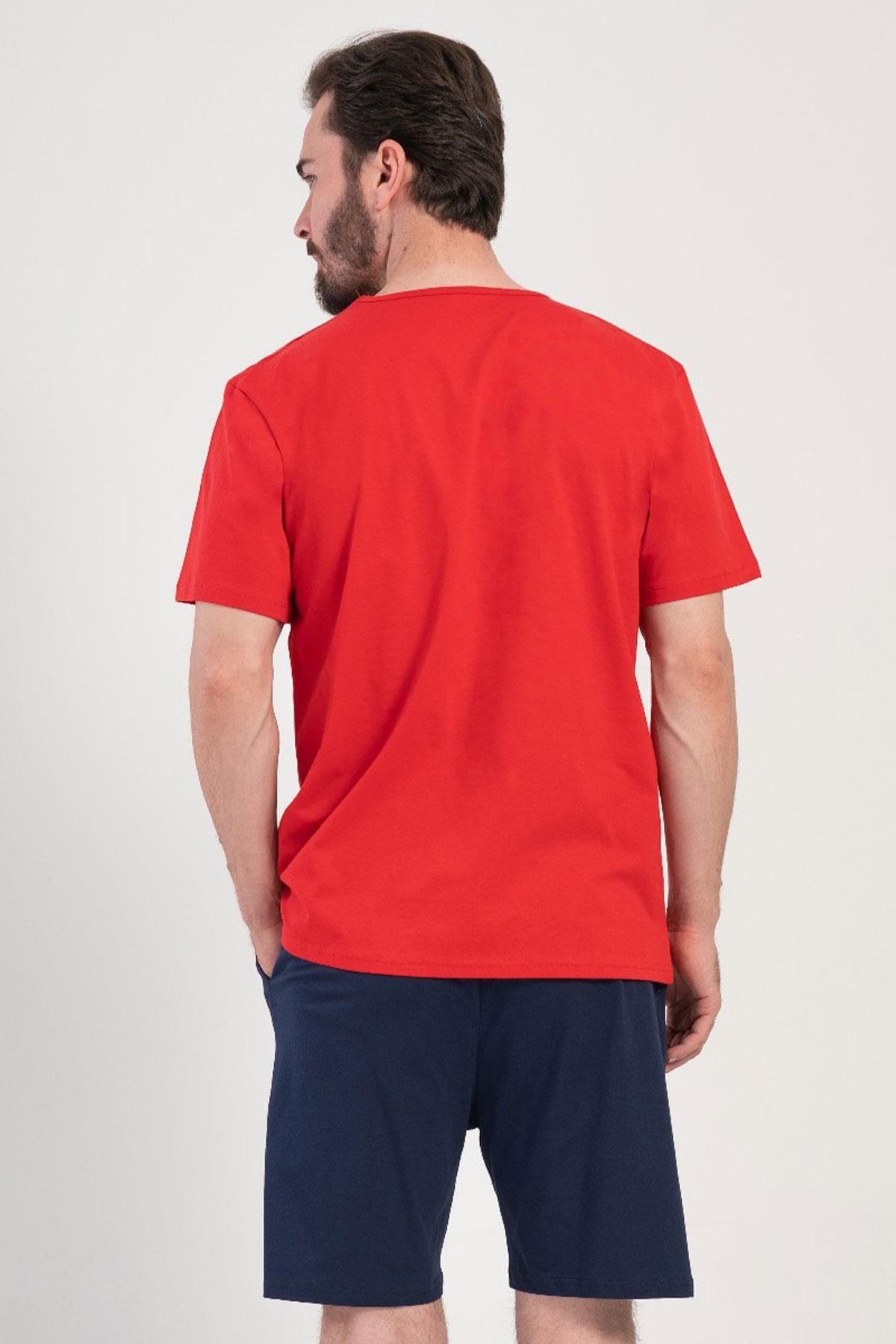 327402Erkek Büyük Beden Kısa Kol Kırmızı Şortlu Pijama Takım C9T7N1O904cotonhause.com.tr Online Alışveriş - Sezon İndirimlerini Keşfet Erkek Büyük Beden Kısa Kol Kırmızı Şortlu Pijama Takım C9T7N1O904Pijama TakımıVienettaErkek Büyük Beden Kısa Kol Kırmızı Şortlu Pijama Takım C9T7N1O904