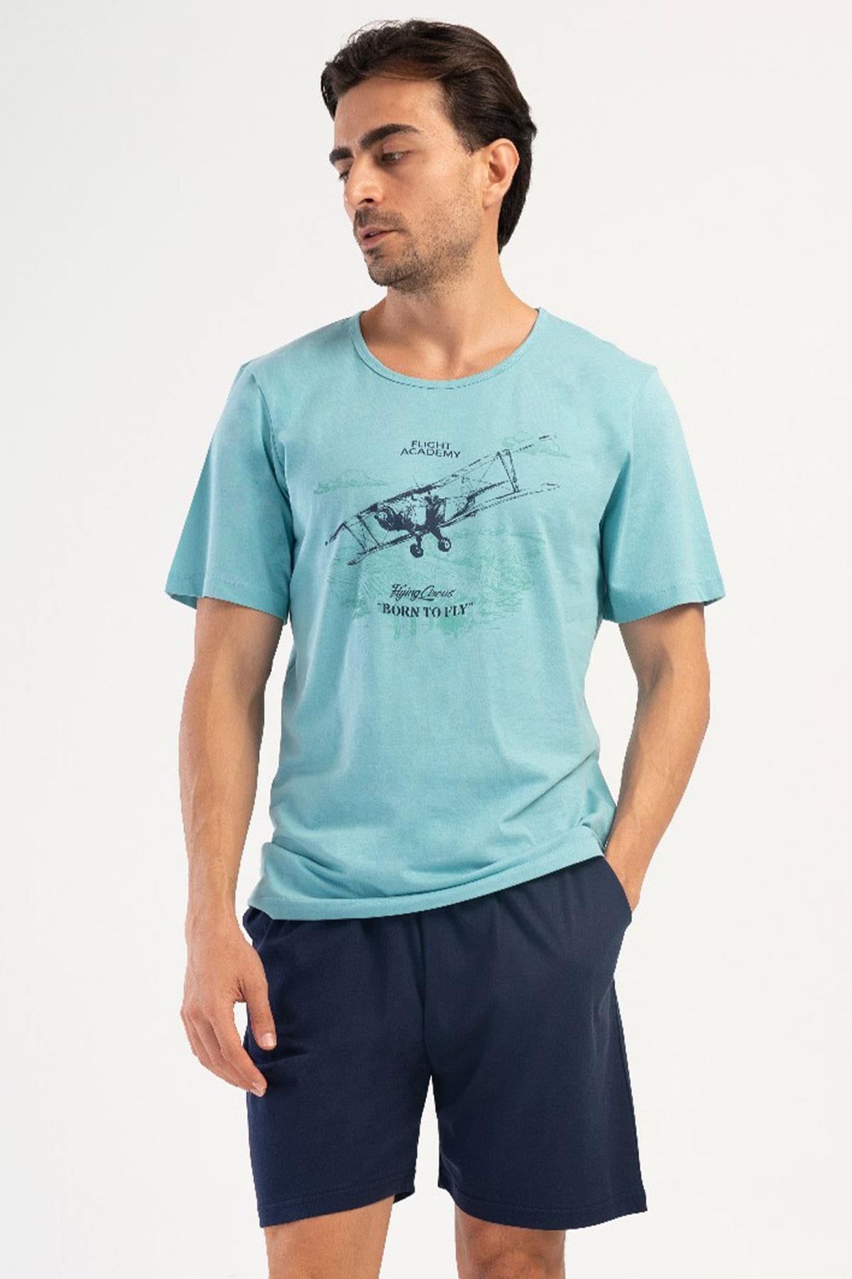 327389Erkek Kısa Kol Mint Şortlu Pijama Takım %100 PAMUK C1T3N1O504Erkek Kısa Kol Mint Şortlu Pijama Takım %100 PAMUK C1T3N1O504VienettaPijama TakımıPijama TakımıVienettaErkek Kısa Kol Mint Şortlu Pijama Takım %100 PAMUK C1T3N1O504