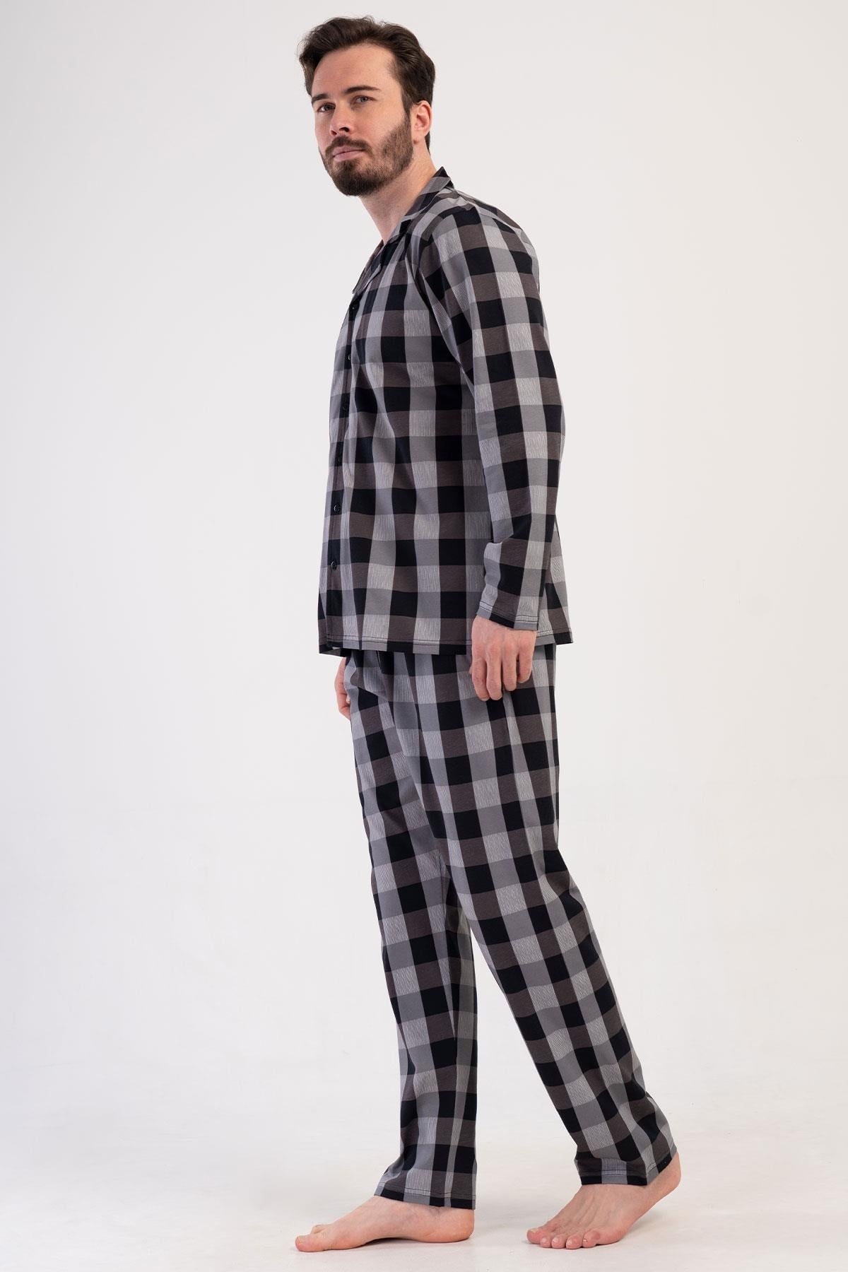 327405Erkek Uzun Kol Önden Düğmeli Siyah Pijama Takım C0T9N1O904Erkek Uzun Kol Önden Düğmeli Siyah Pijama Takım C0T9N1O904VienettaPijama TakımıPijama TakımıVienettaErkek Uzun Kol Önden Düğmeli Siyah Pijama Takım C0T9N1O904