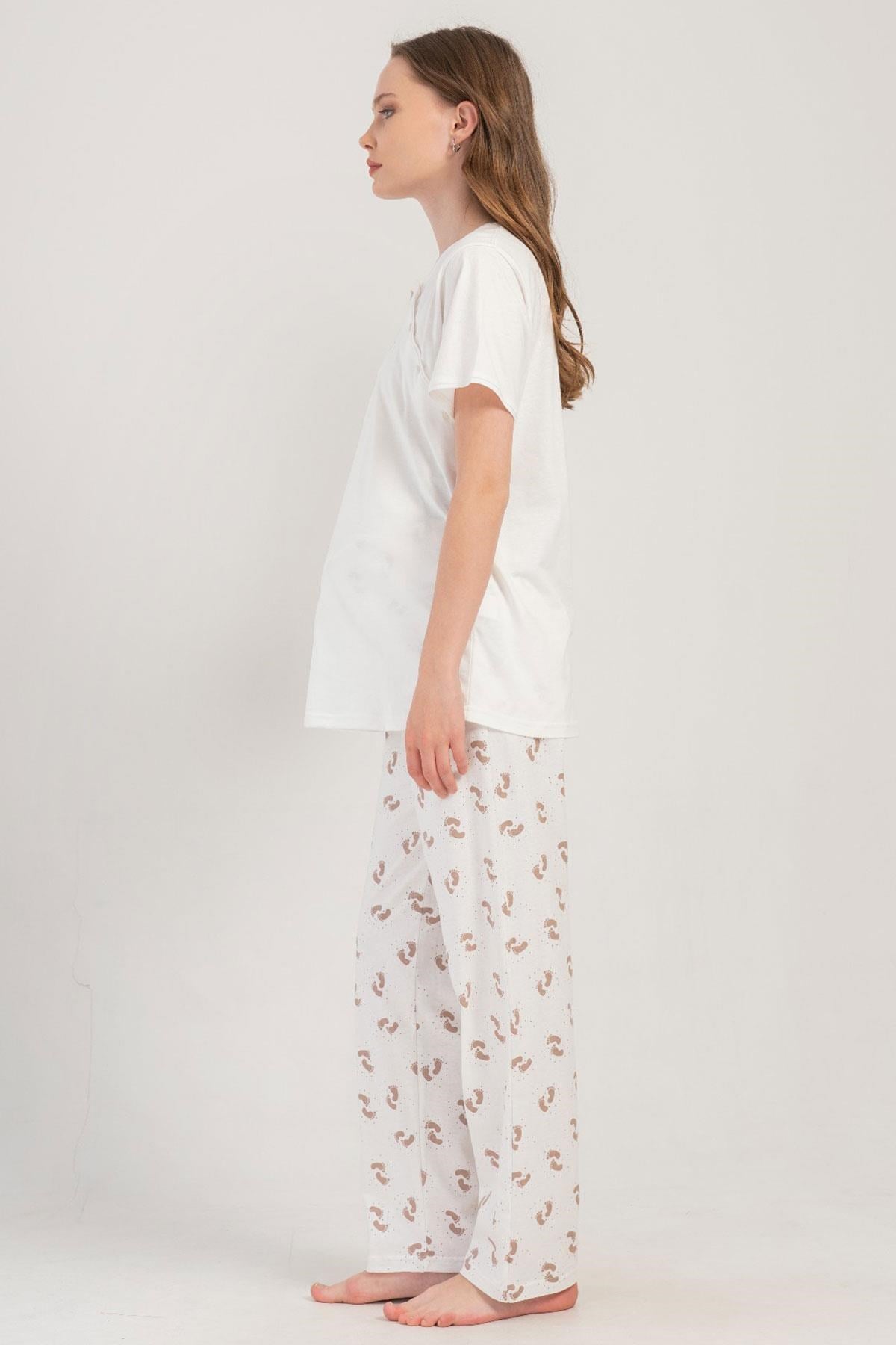 327307Kadın Kısa Kol Lohusa Beyaz Pijama Takımı C8T2N3O804Kadın Kısa Kol Lohusa Beyaz Pijama Takımı C8T2N3O804VienettaPijama TakımıPijama TakımıVienettaKadın Kısa Kol Lohusa Beyaz Pijama Takımı C8T2N3O804