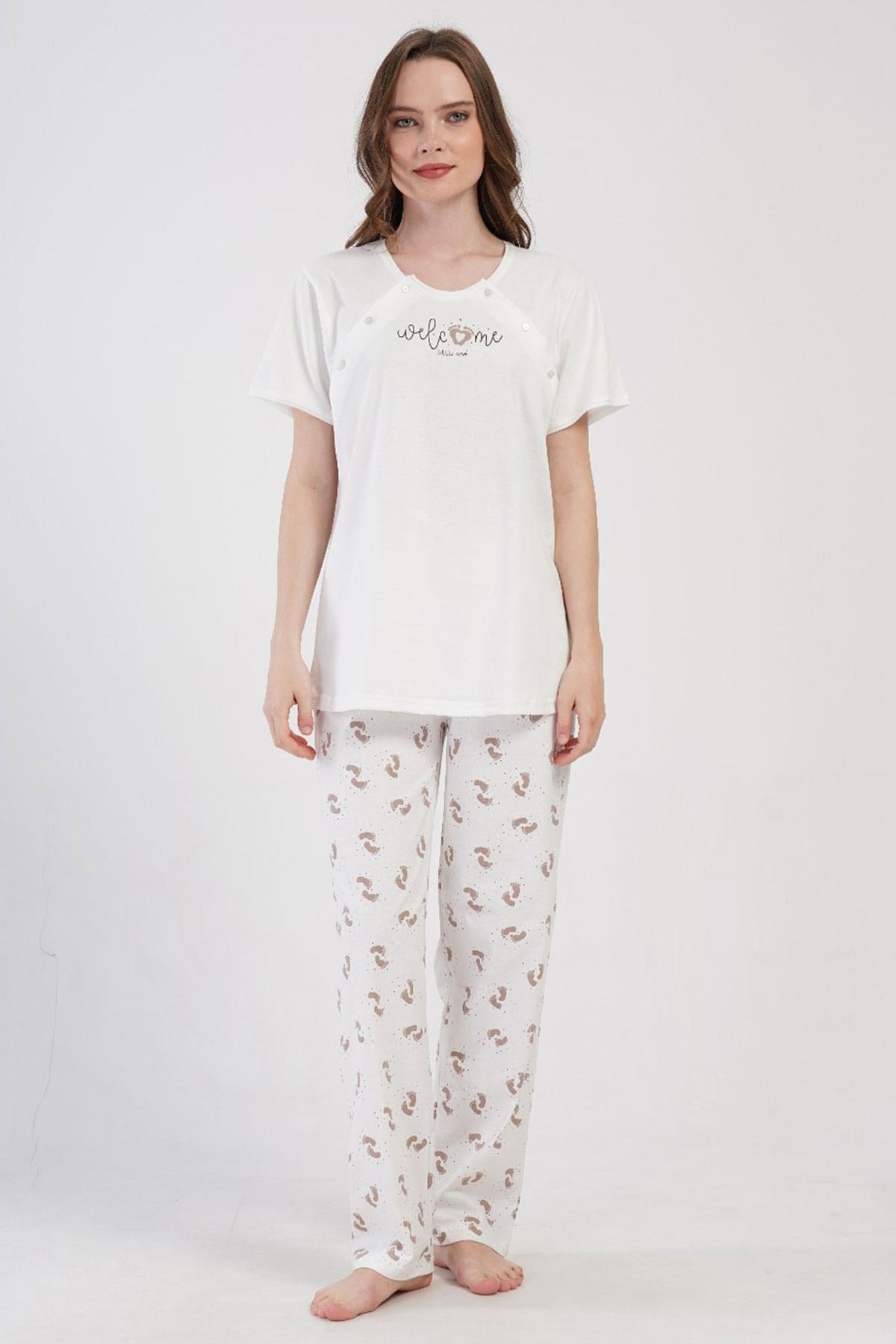 327307Kadın Kısa Kol Lohusa Beyaz Pijama Takımı C8T2N3O804Kadın Kısa Kol Lohusa Beyaz Pijama Takımı C8T2N3O804VienettaPijama TakımıPijama TakımıVienettaKadın Kısa Kol Lohusa Beyaz Pijama Takımı C8T2N3O804