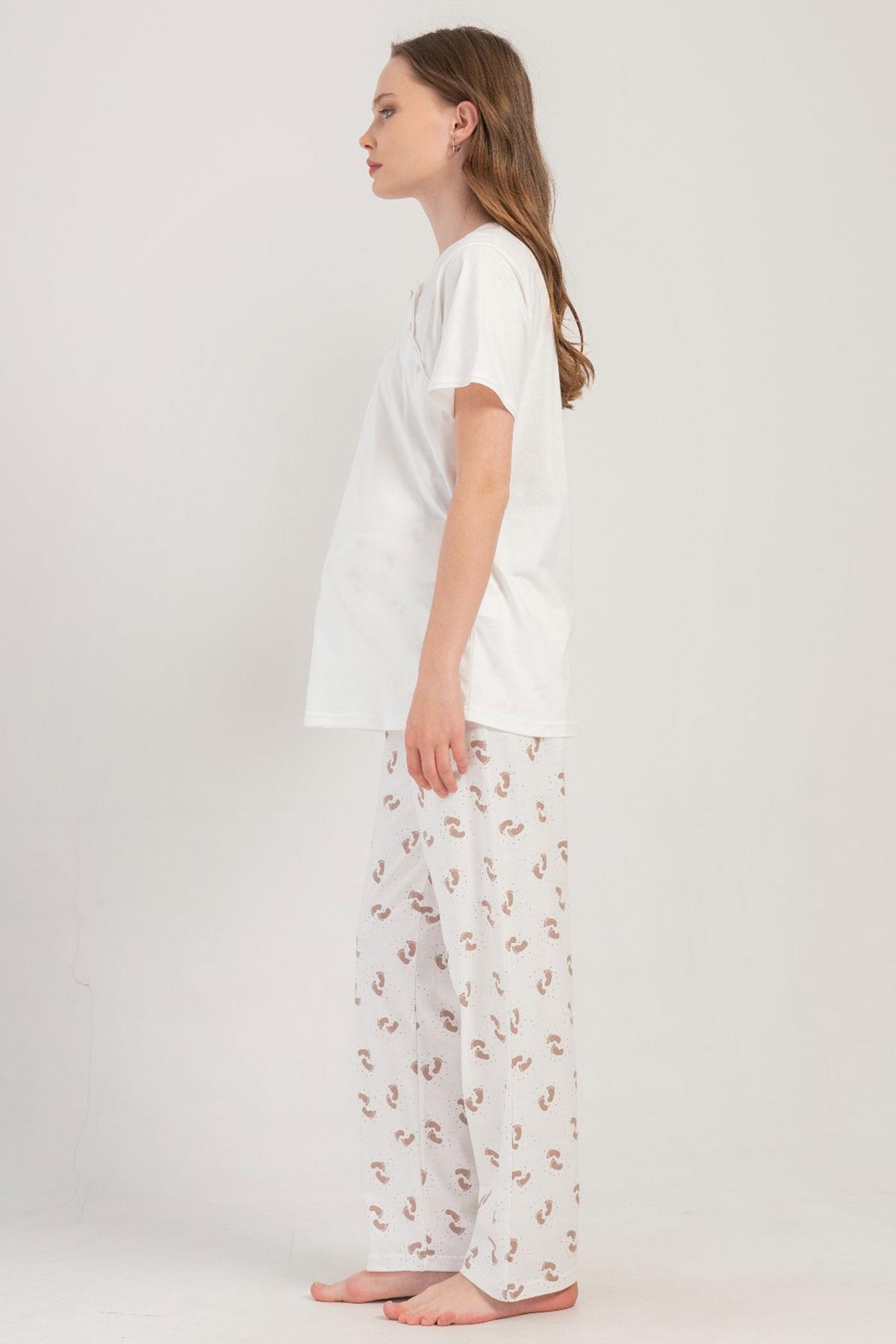 327307Kadın Kısa Kol Lohusa Beyaz Pijama Takımı C8T2N3O804Kadın Kısa Kol Lohusa Beyaz Pijama Takımı C8T2N3O804VienettaPijama TakımıPijama TakımıVienettaKadın Kısa Kol Lohusa Beyaz Pijama Takımı C8T2N3O804