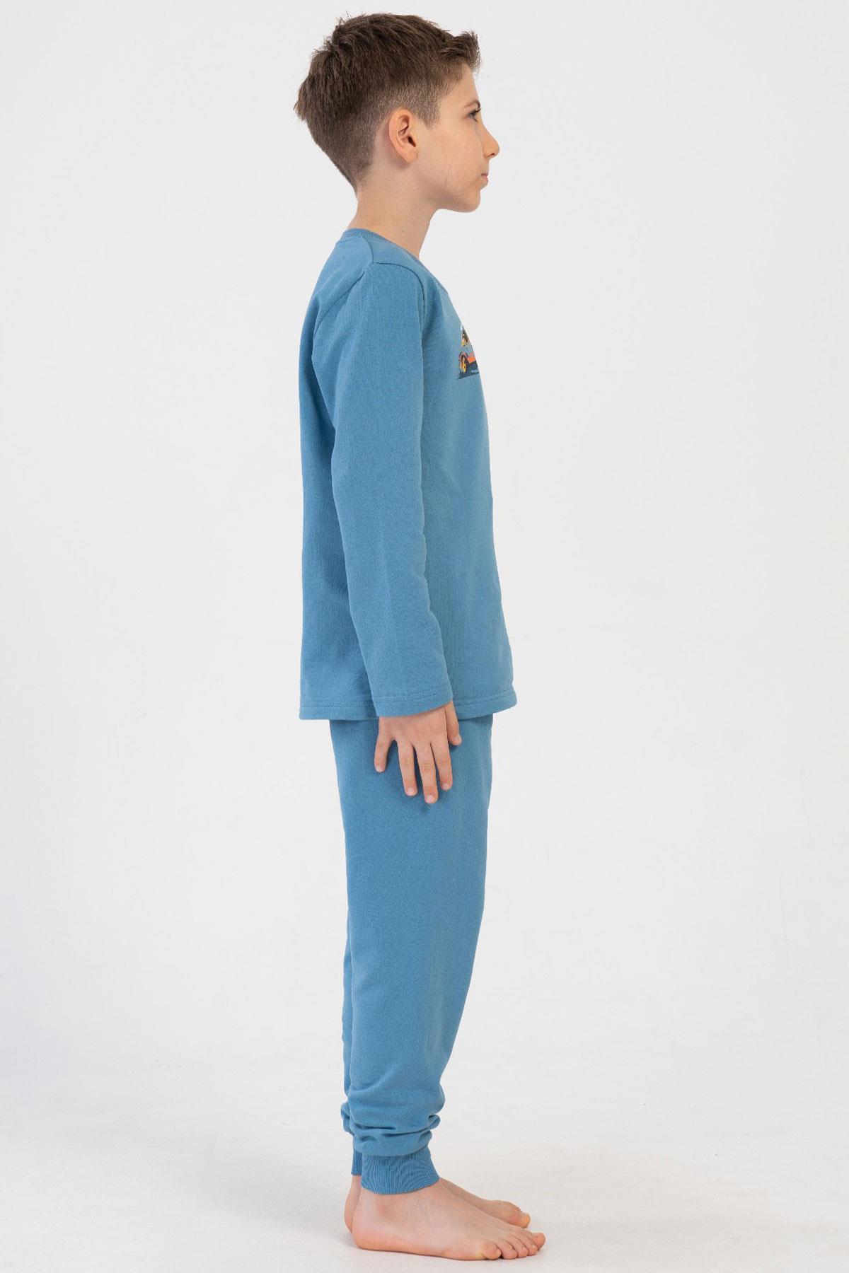 324382Erkek Çocuk 2 İplik Uzun Kol Mavi Pijama Takım C6T3N1O304Erkek Çocuk 2 İplik Uzun Kol Mavi Pijama Takım C6T3N1O304VienettaPijamaPijamaVienettaErkek Çocuk 2 İplik Uzun Kol Mavi Pijama Takım C6T3N1O304