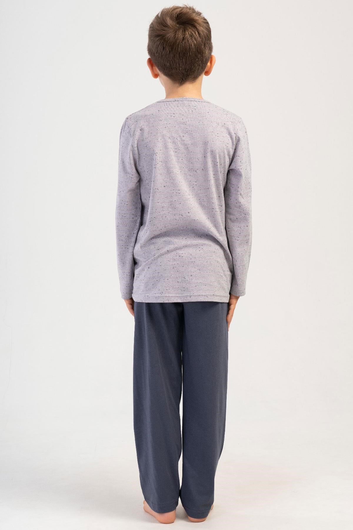 325885Erkek Çocuk Uzun Kol Gri Pijama Takım  C8T4N1O504Erkek Çocuk Uzun Kol Gri Pijama Takım  C8T4N1O504VienettaPijamaPijamaVienettaErkek Çocuk Uzun Kol Gri Pijama Takım  C8T4N1O504