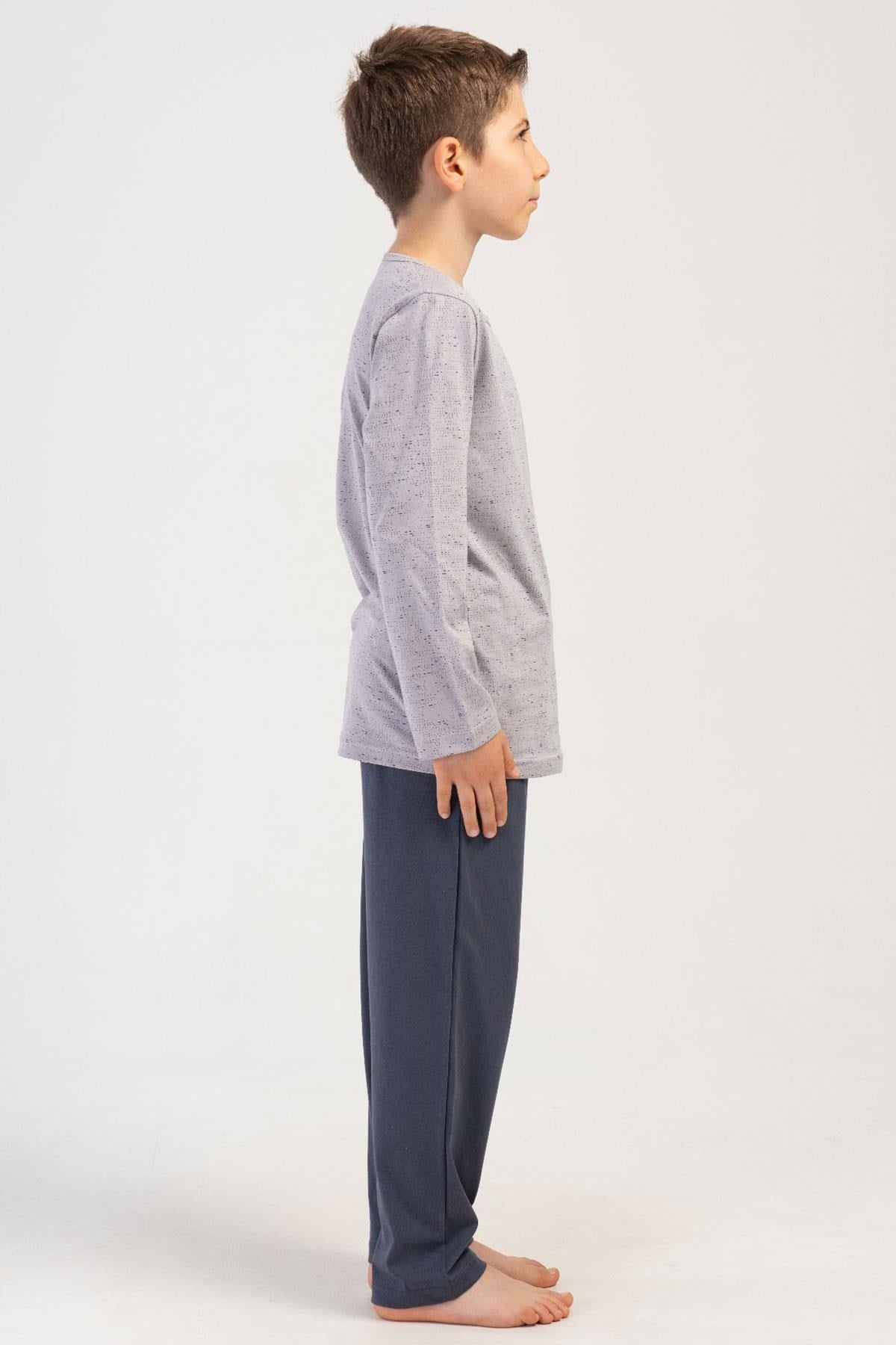 325885Erkek Çocuk Uzun Kol Gri Pijama Takım  C8T4N1O504Erkek Çocuk Uzun Kol Gri Pijama Takım  C8T4N1O504VienettaPijamaPijamaVienettaErkek Çocuk Uzun Kol Gri Pijama Takım  C8T4N1O504