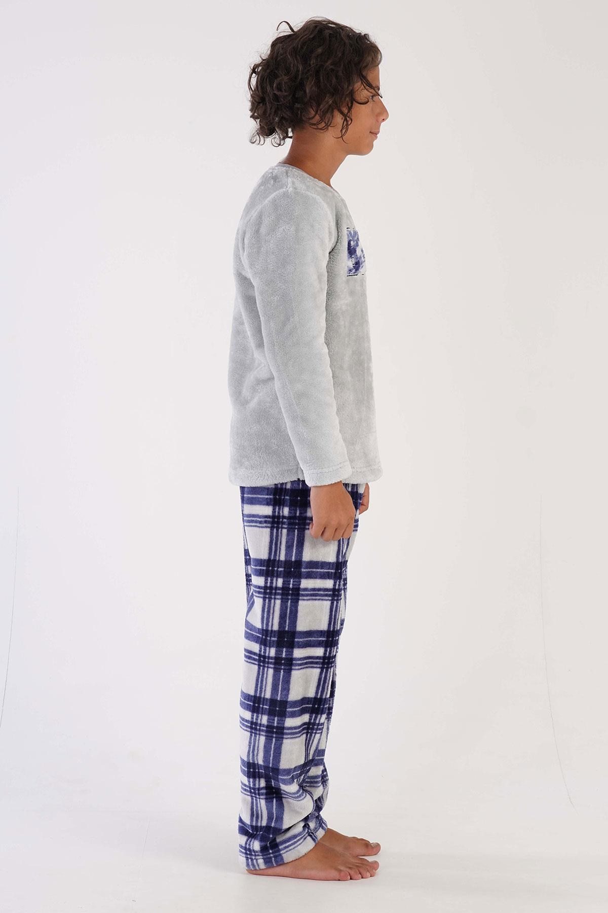 324355Erkek Çocuk Uzun Kol Welsoft Gri Pijama Takım C8T7N0O303Erkek Çocuk Uzun Kol Welsoft Gri Pijama Takım C8T7N0O303VienettaPijamaPijamaVienettaErkek Çocuk Uzun Kol Welsoft Gri Pijama Takım C8T7N0O303