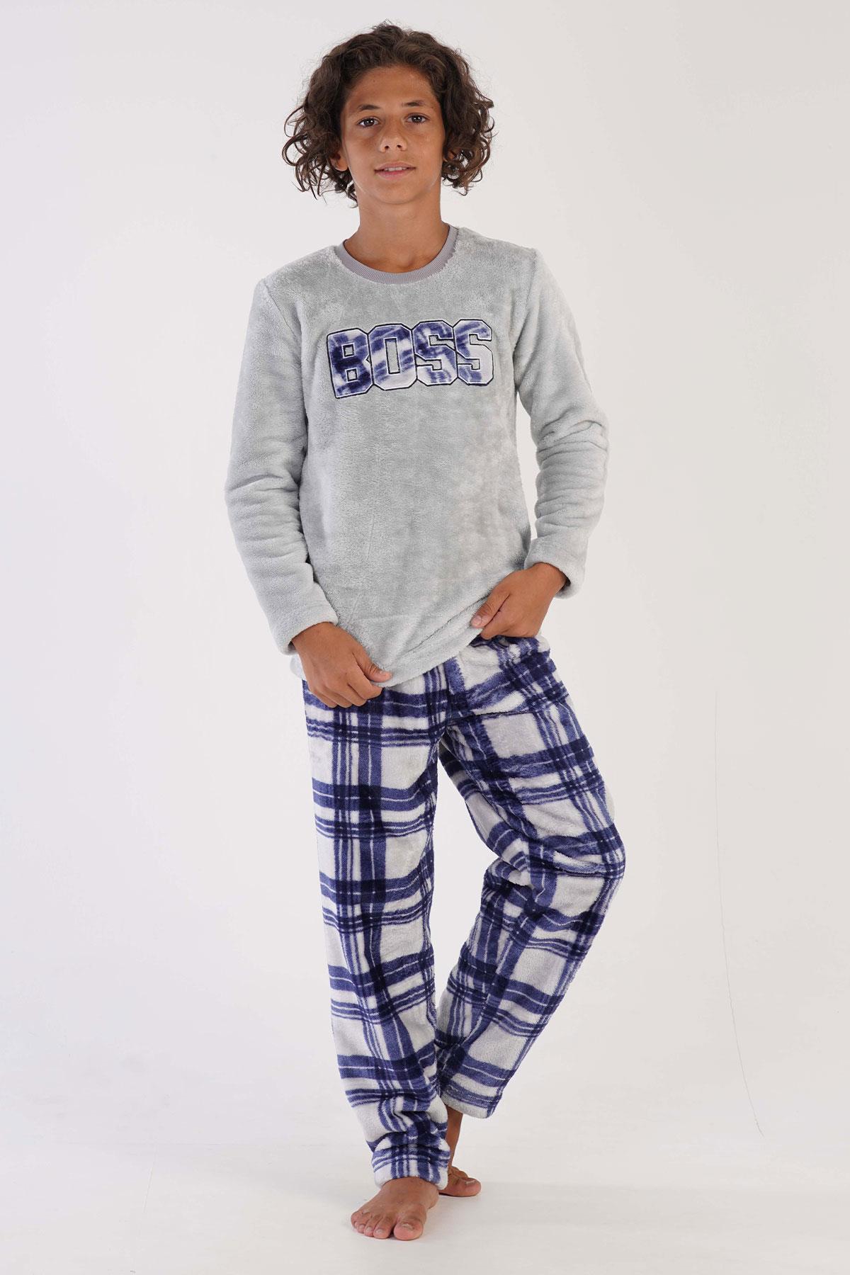 324355Erkek Çocuk Uzun Kol Welsoft Gri Pijama Takım C8T7N0O303Erkek Çocuk Uzun Kol Welsoft Gri Pijama Takım C8T7N0O303VienettaPijamaPijamaVienettaErkek Çocuk Uzun Kol Welsoft Gri Pijama Takım C8T7N0O303