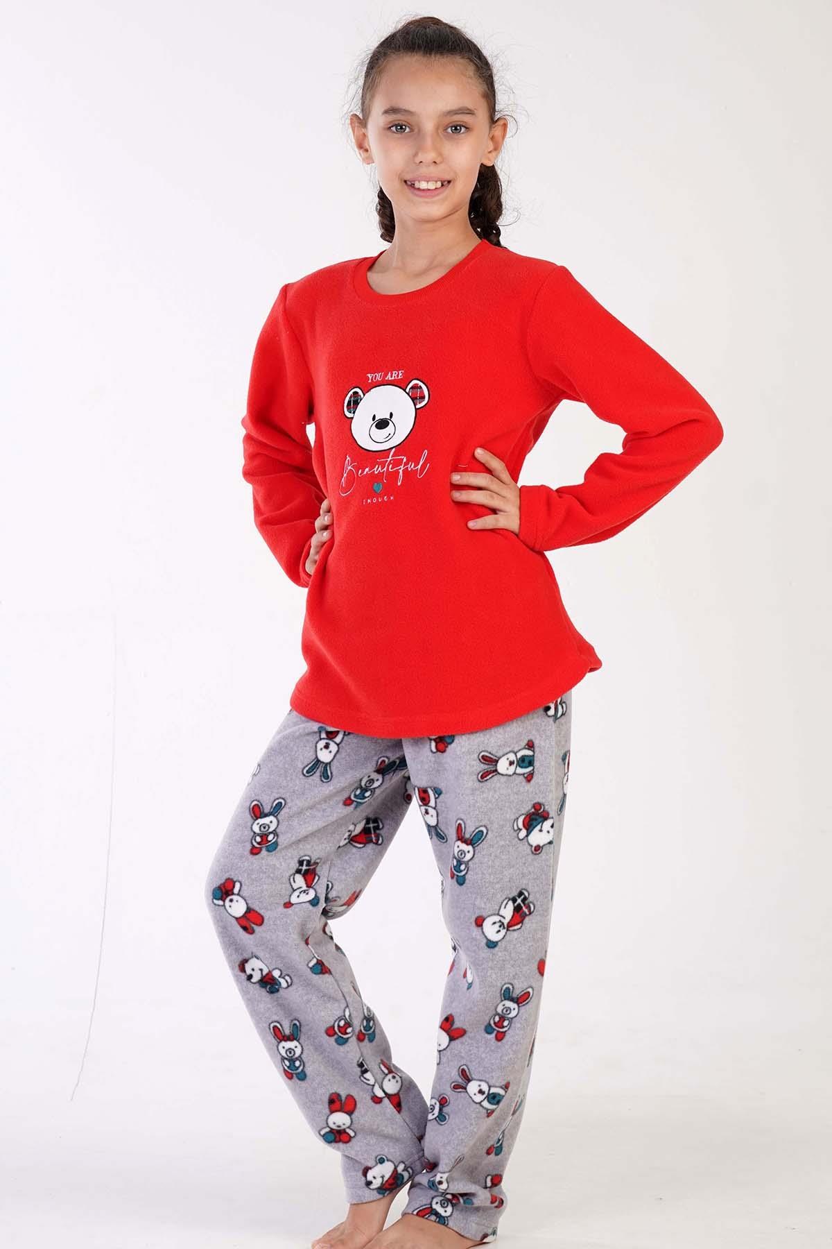 325853Kız Çocuk Uzun Kol Polar Kırmızı Pijama Takım C4T0N0O503Kız Çocuk Uzun Kol Polar Kırmızı Pijama Takım C4T0N0O503VienettaPijamaPijamaVienettaKız Çocuk Uzun Kol Polar Kırmızı Pijama Takım C4T0N0O503