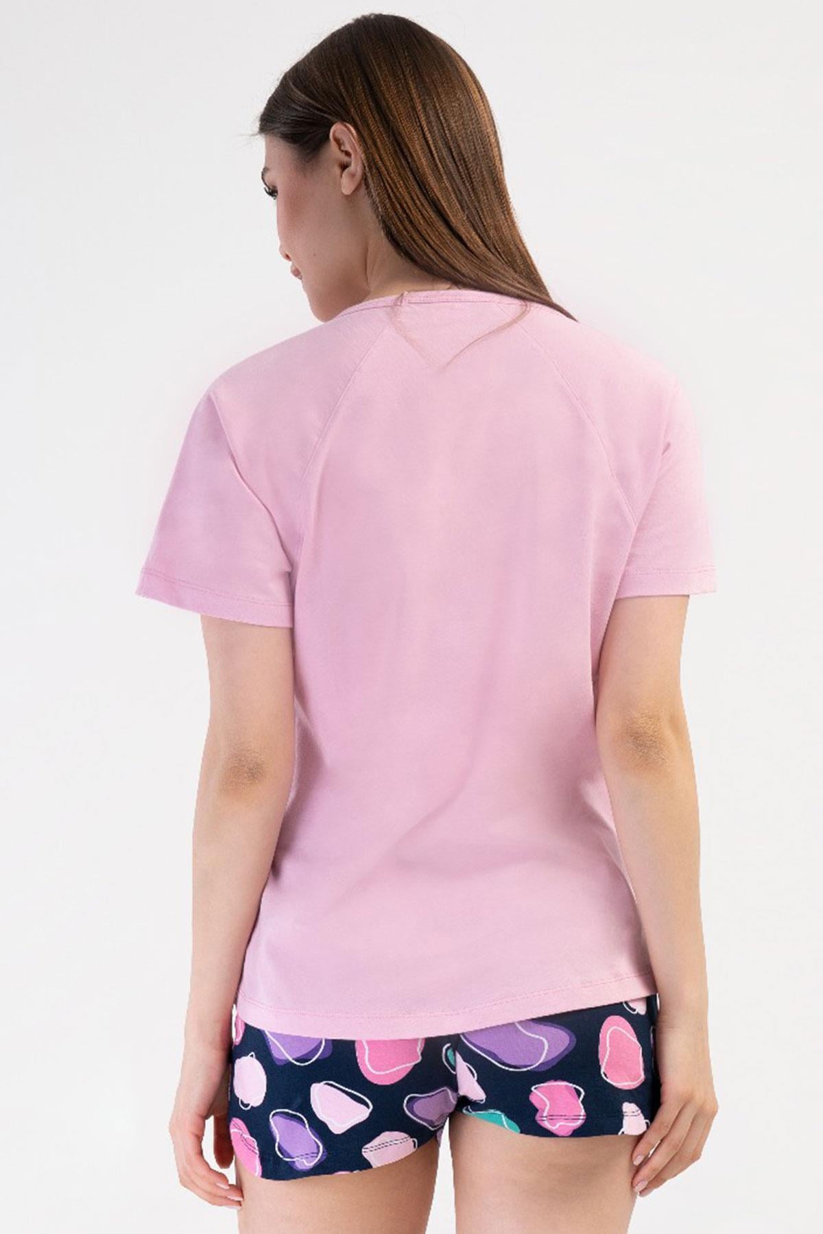 327293Kadın Kısa Kol Pembe Şortlu Pijama Takım C1T5N2O804cotonhause.com.tr Online Alışveriş - Sezon İndirimlerini Keşfet Kadın Kısa Kol Pembe Şortlu Pijama Takım C1T5N2O804Şortlu TakımVienettaKadın Kısa Kol Pembe Şortlu Pijama Takım C1T5N2O804