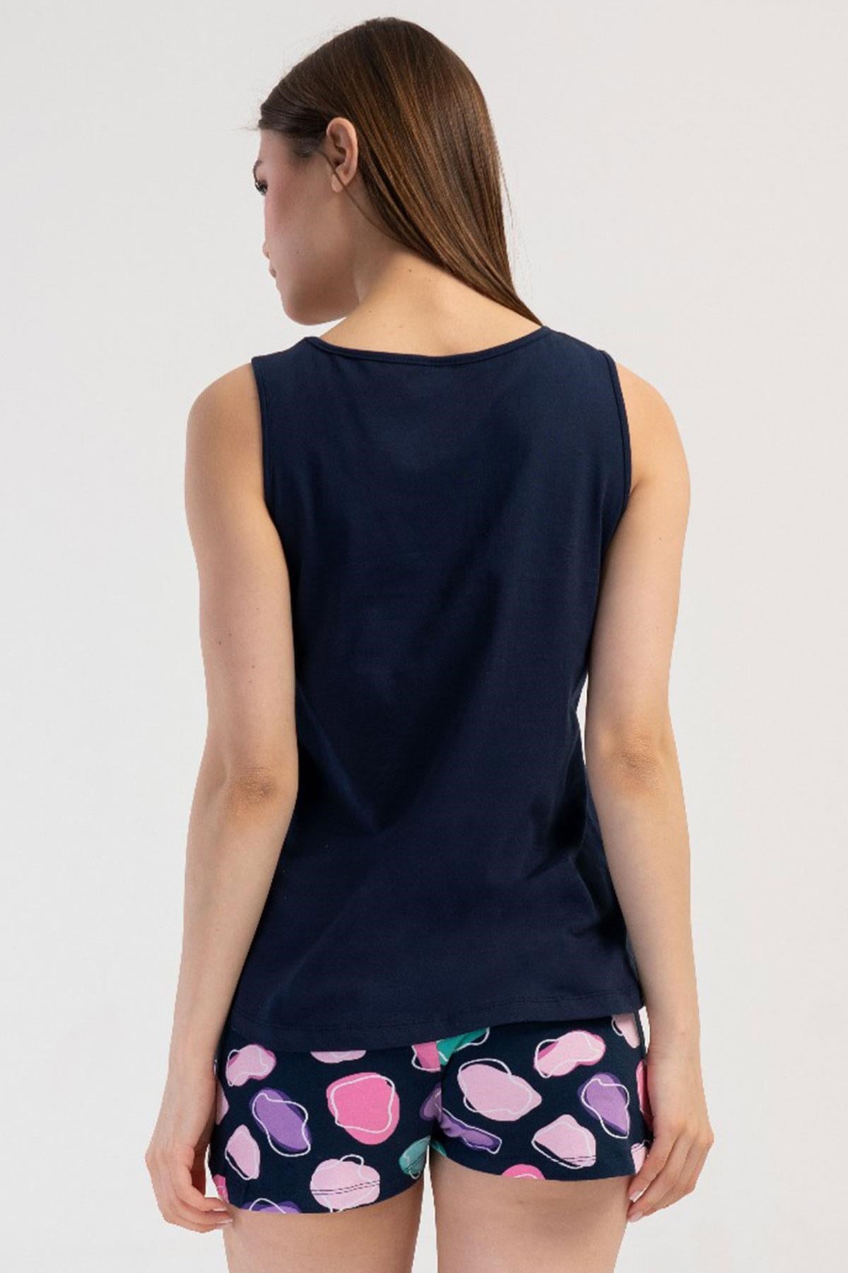 327295Kadın Kalın Askı Lacivert Şortlu Pijama Takım C2T5N2O804cotonhause.com.tr Online Alışveriş - Sezon İndirimlerini Keşfet Kadın Kalın Askı Lacivert Şortlu Pijama Takım C2T5N2O804Şortlu TakımVienettaKadın Kalın Askı Lacivert Şortlu Pijama Takım C2T5N2O804