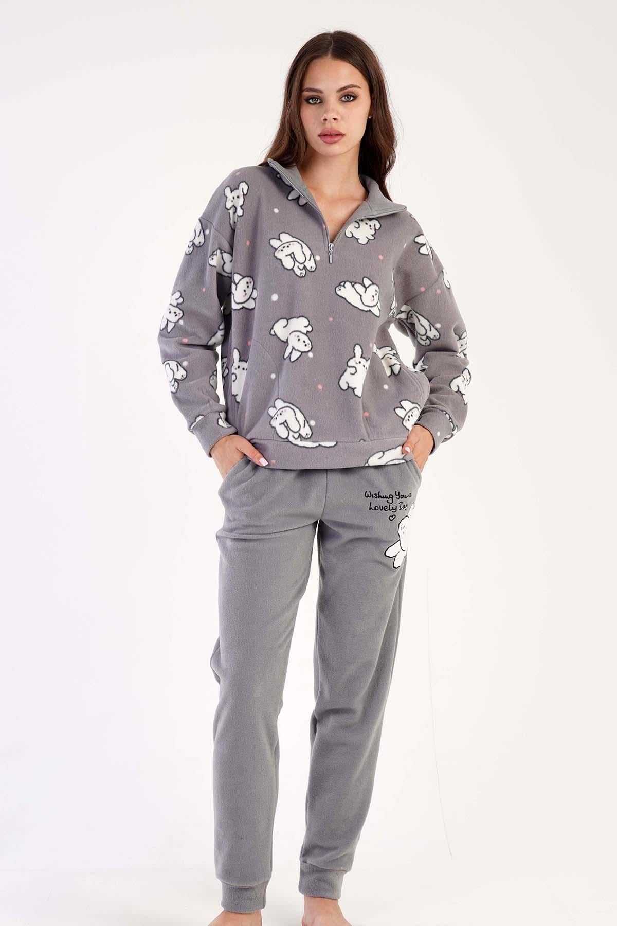 326116Kadın Polar Uzun Kol Gri Pijama Takım C0T4N0O403Kadın Polar Uzun Kol Gri Pijama Takım C0T4N0O403VienettaUzun Kol PijamaUzun Kol PijamaVienettaKadın Polar Uzun Kol Gri Pijama Takım C0T4N0O403