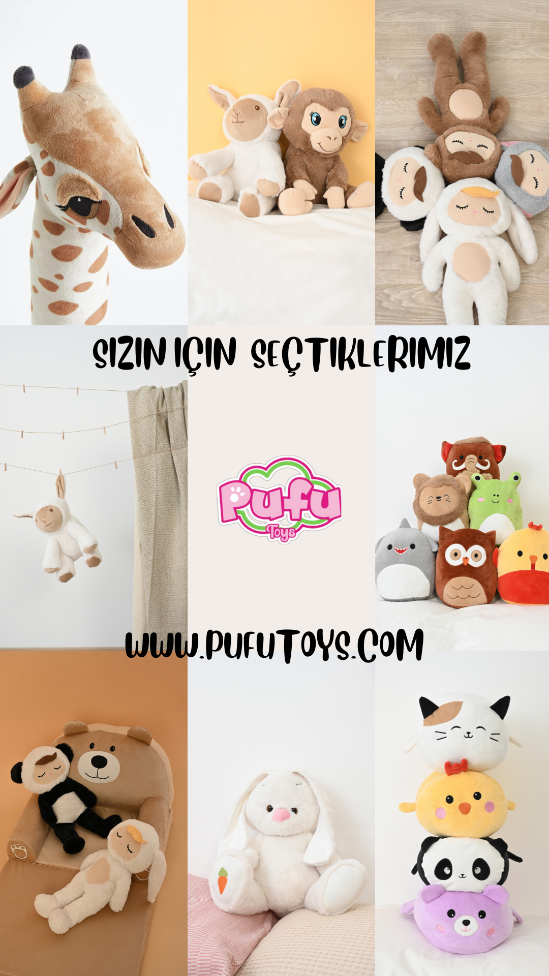 FİGÜRLÜ PELUŞLAR 