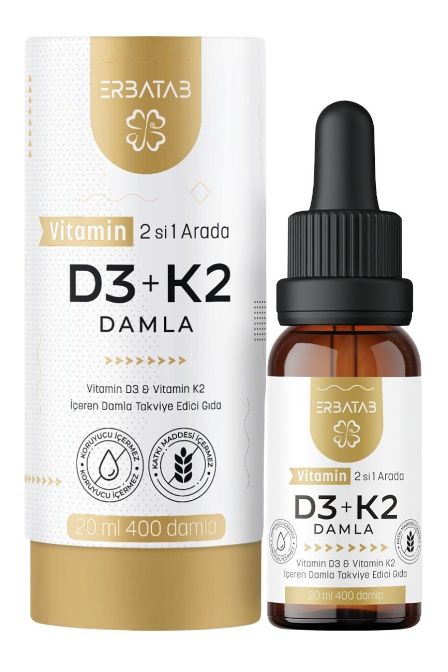 Erbatab D3-K2 20 ML