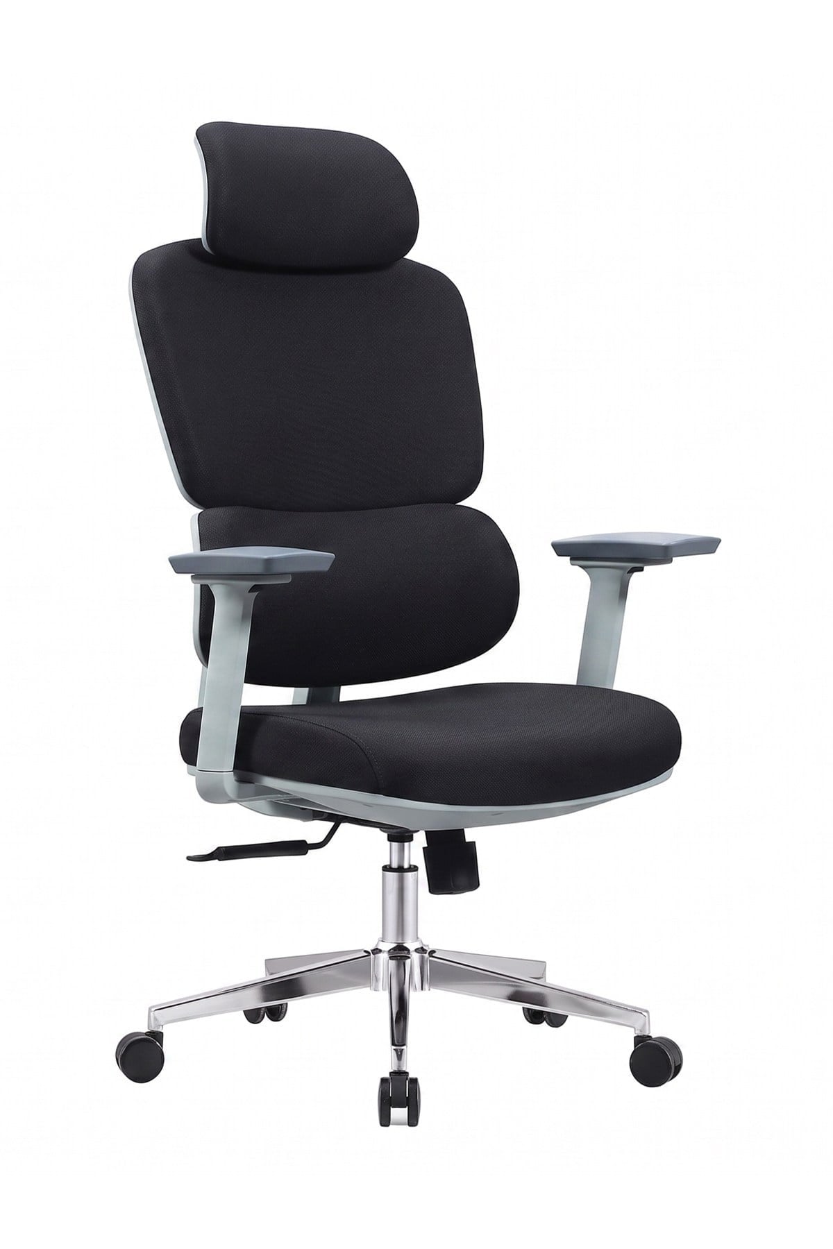 Ofisbazaar Ocean Premium Ergonomik Yönetici Koltuğu | Başlıklı Ve Bel Ayarlı Ofis Koltuğu Siyah