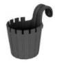 Akasya Tekli Kolay Askı Gri 1,5 Lt A-Tkadg Saksı