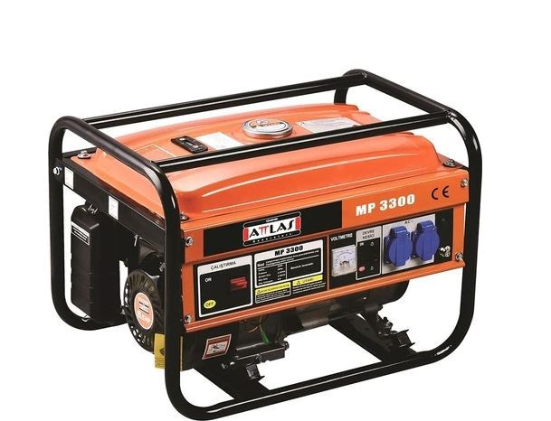 Attlas Benzinli Monofaze Jeneratör 3.5Kva- Mp 3300
