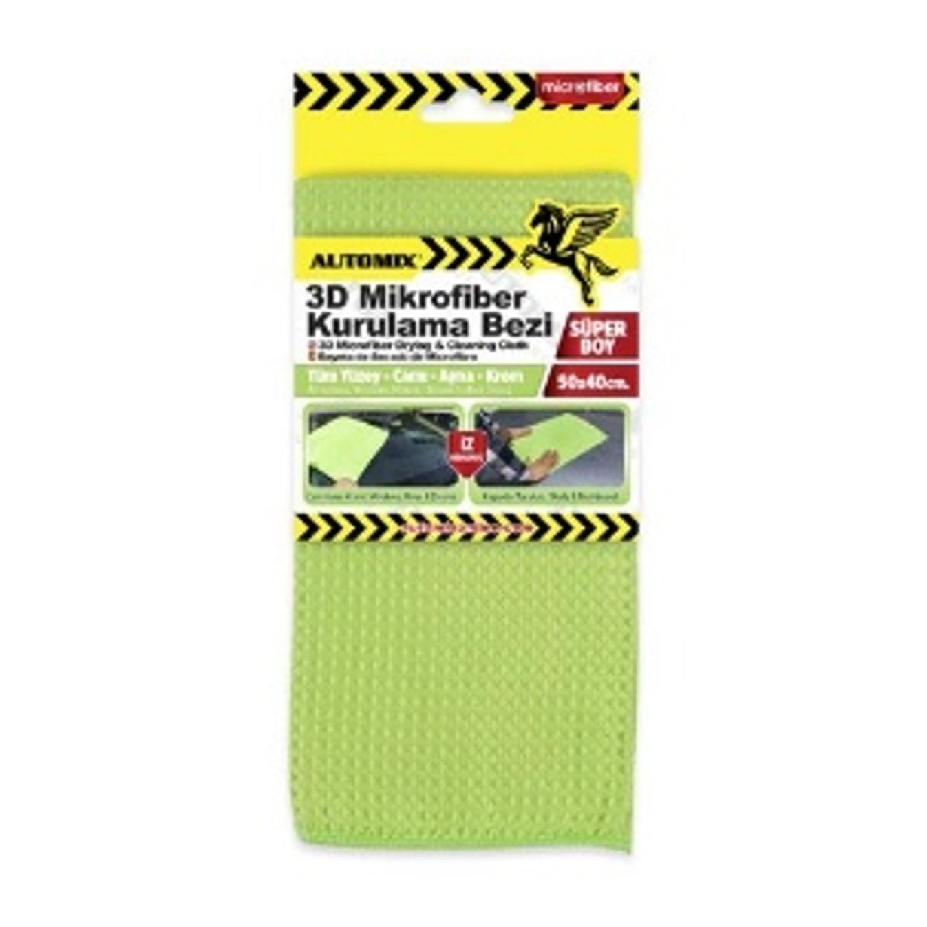 Automix 3D Mikrofiber Kurulama Bezi