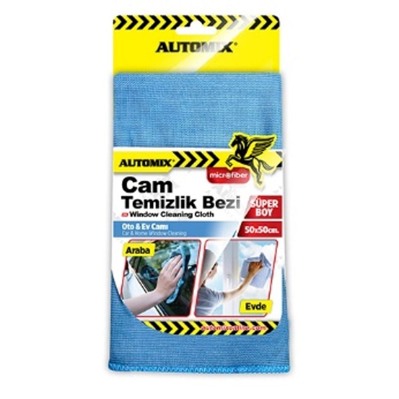 Automix Cam Temizlik Bezi 50*50Cm -44575