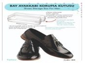 Ayakkabi Kutusu Seffaf (Erkek)