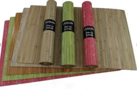 Bambu Kaymaz Tabanli Paspas 50X80Cm Koyu Kahve -Ha1090