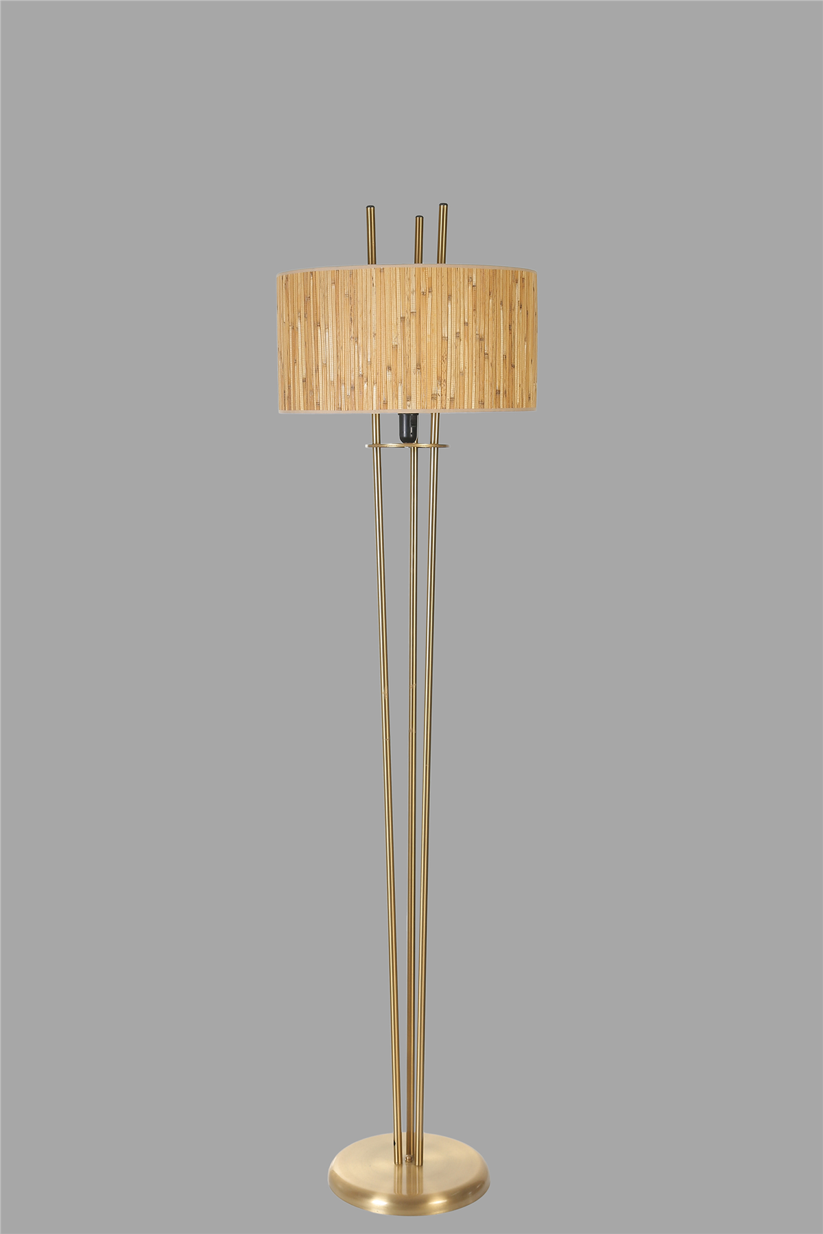 Belen Eskitme Lambader Silindir Bambu 07 Abajurlu