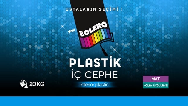 Bolero Plastik Beyaz 3,5 Kg