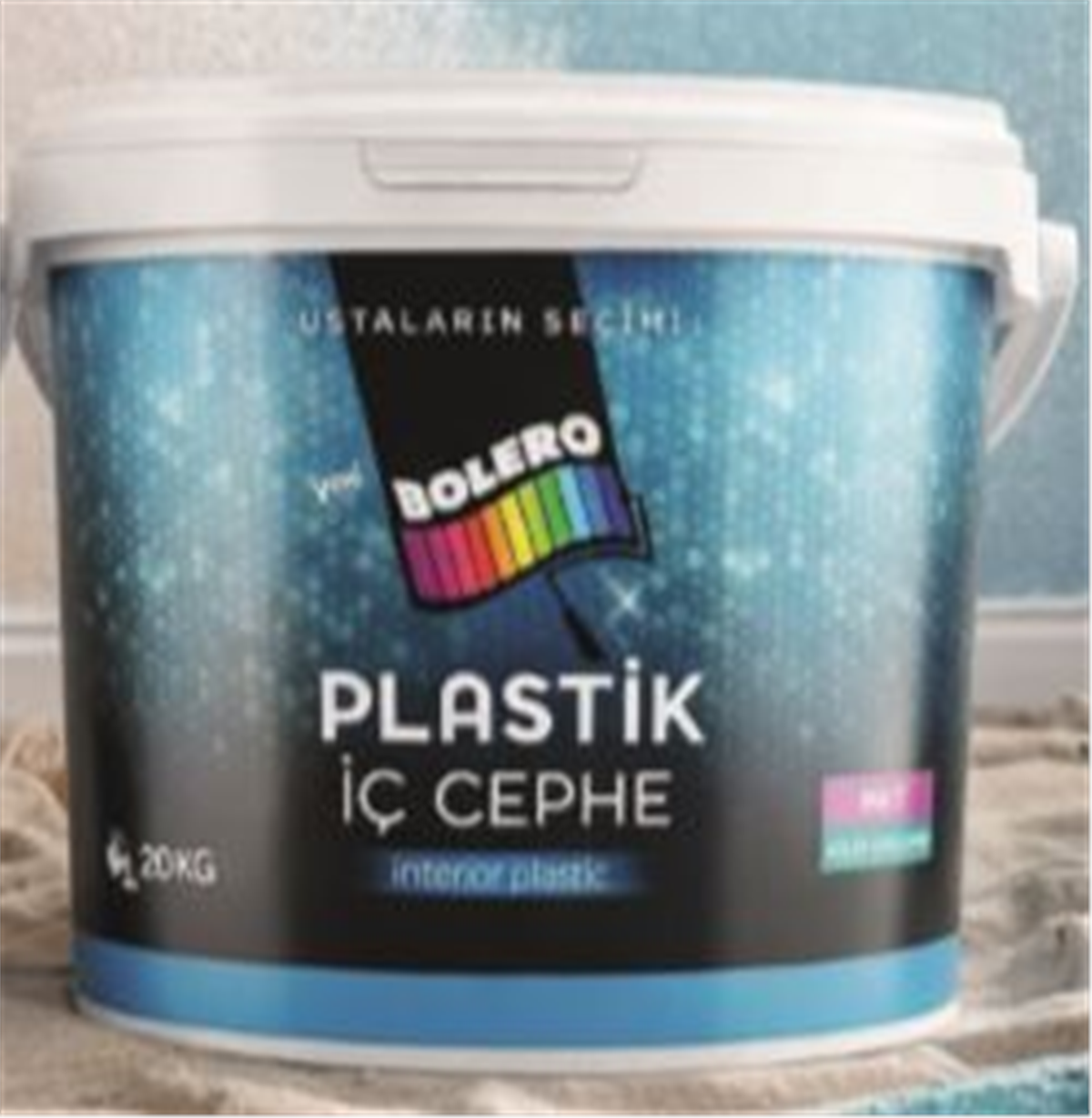 Bolero Plastik Zarif Gri 20 Kg