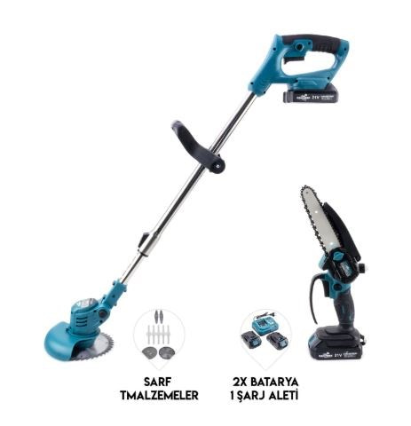 Dawreek Ikili Set Sarjli Tirpan+testere Blue-Bt0198