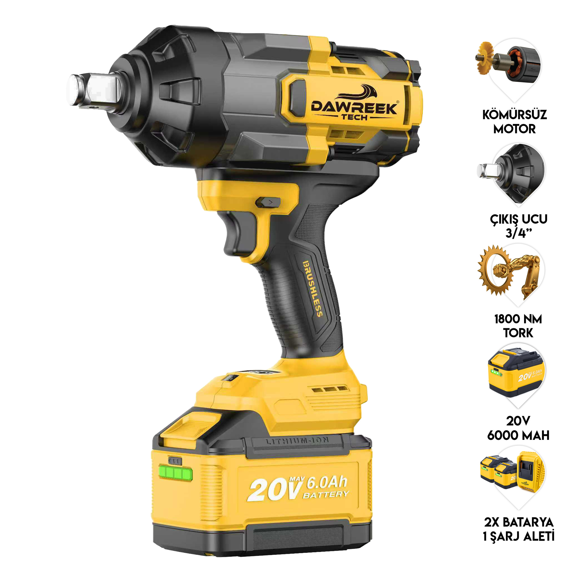 Dawreek Tech Somun Sökme( DT03W)