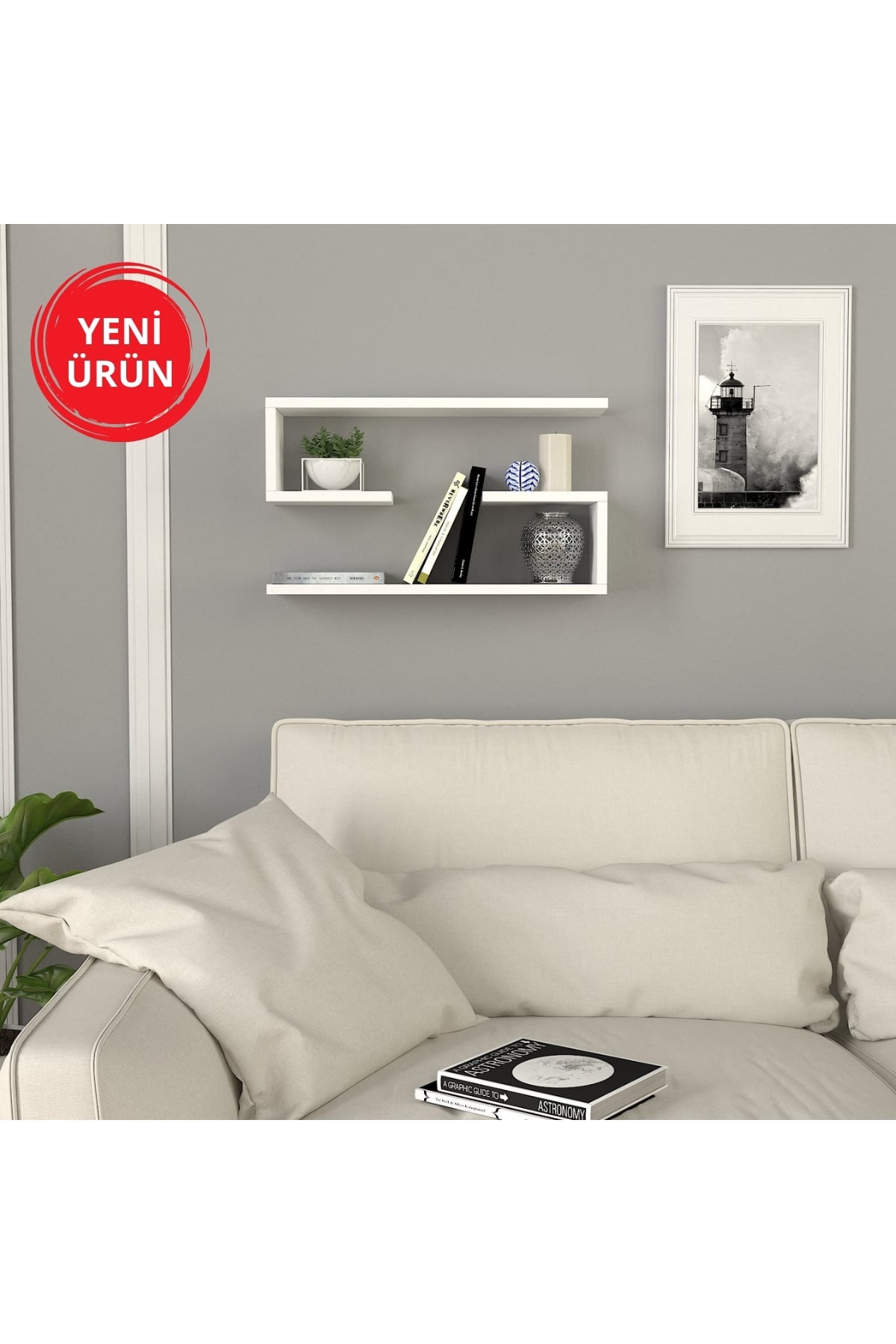 Dekorister Jenika Duvar Rafları