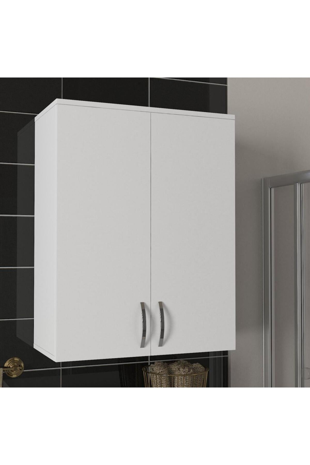 Dekorister Zoe Banyo Üst Dolabı Beyaz