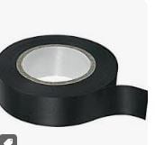 Elektrik Bandı Pvc 18Mmx10Yrd Paket Siyah Tekli-Bhd00486