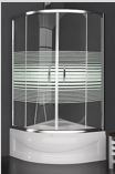 Elit 881H 120*120 5Mm Yatay Cizgili Kabin + Oval Kuvet