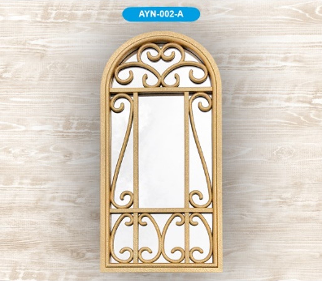 Ferforje Ayna Gold 35*70 - Ayn-002-A
