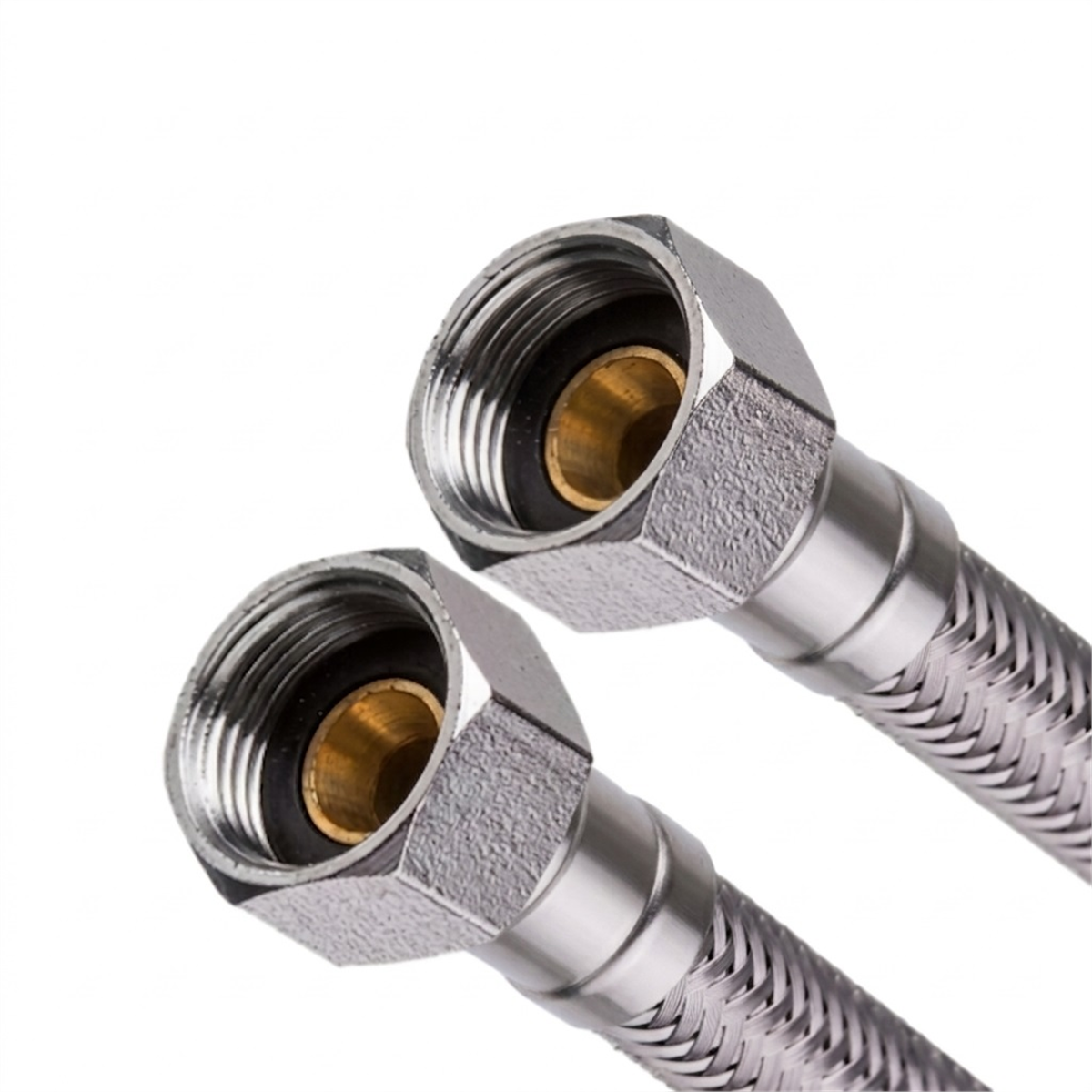 Flex.hortum Celik 3/8 3/8 80Cm