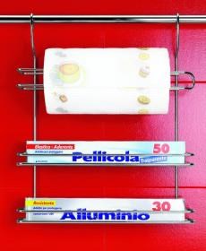 Havlu-Folyo Rafı 3Lü Krom Lonardo Metaltex-350318